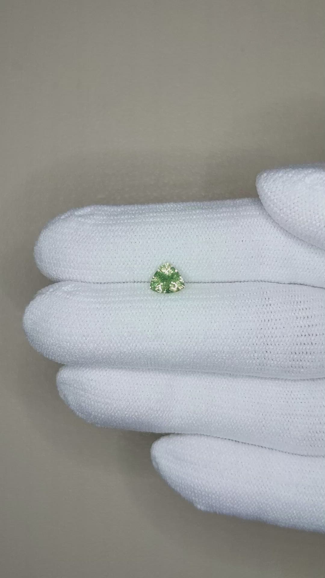 0.74 Ct. Zircon from Ceylon (Sri Lanka) Size Video