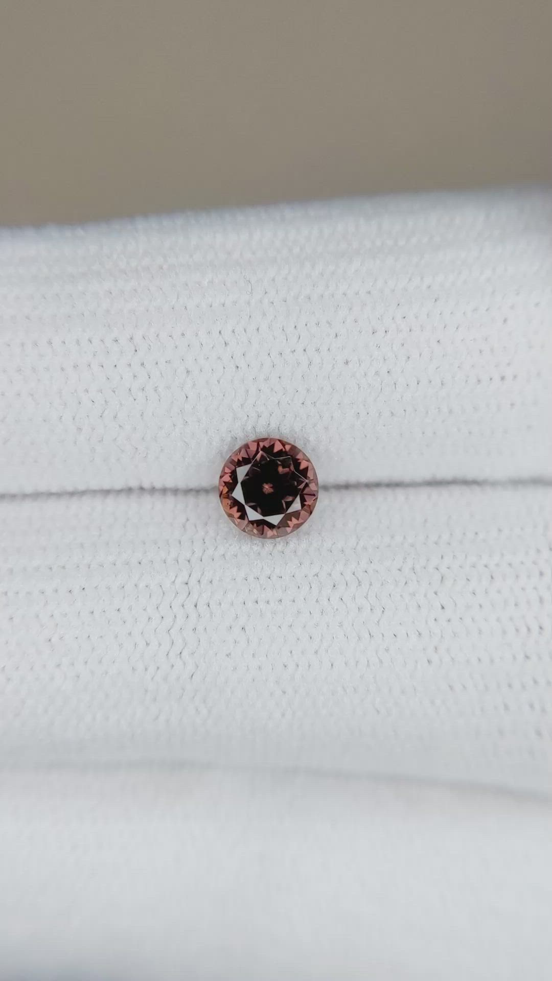 0.87 Ct. Zircon from Ceylon (Sri Lanka) Size Video