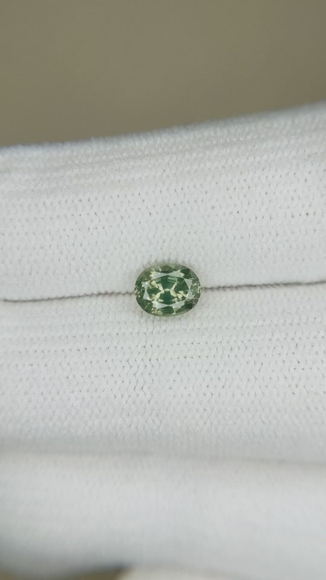 0.85 Ct. Zircon from Ceylon (Sri Lanka) Size Video