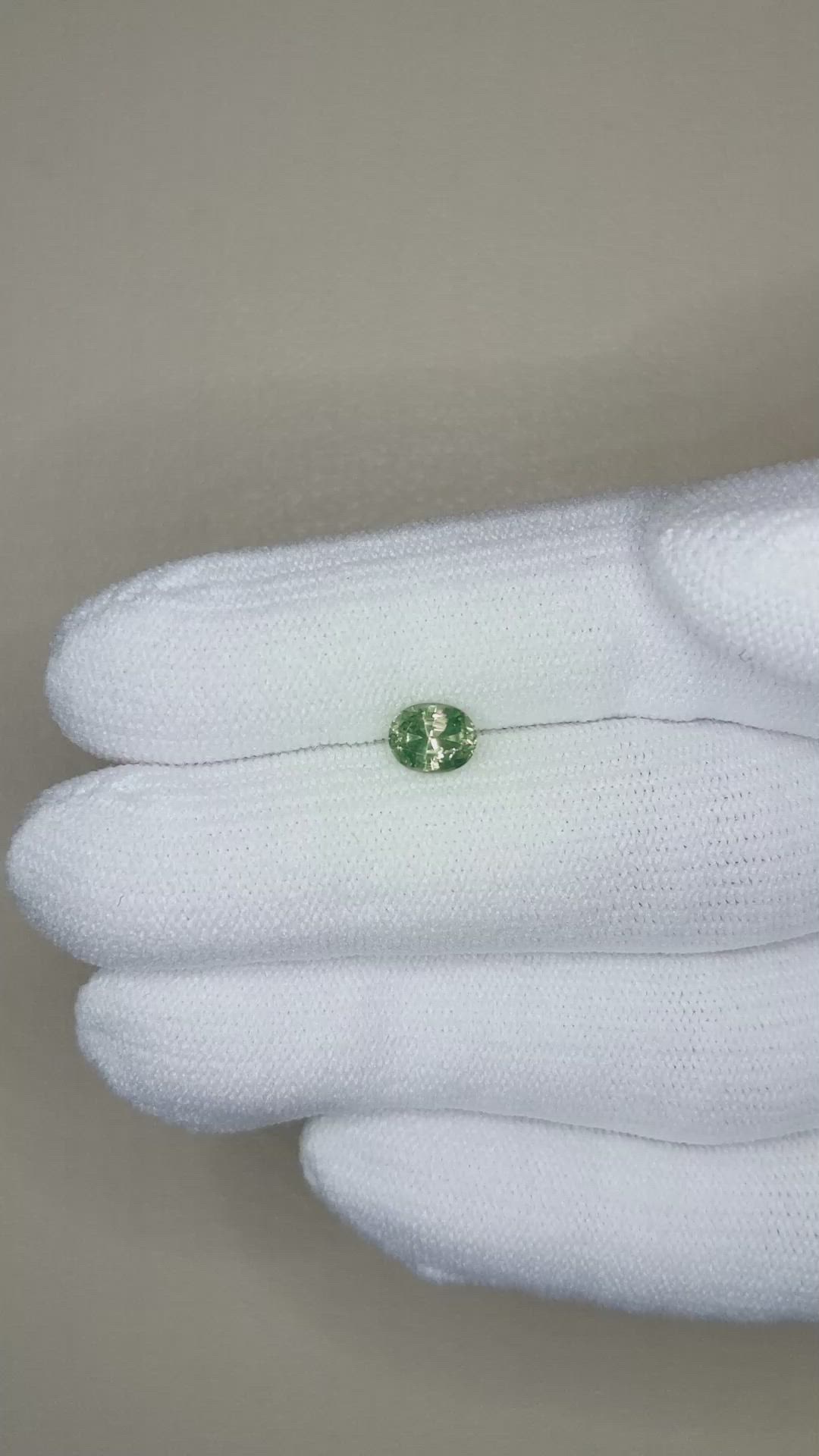 0.85 Ct. Zircon from Ceylon (Sri Lanka) Size Video