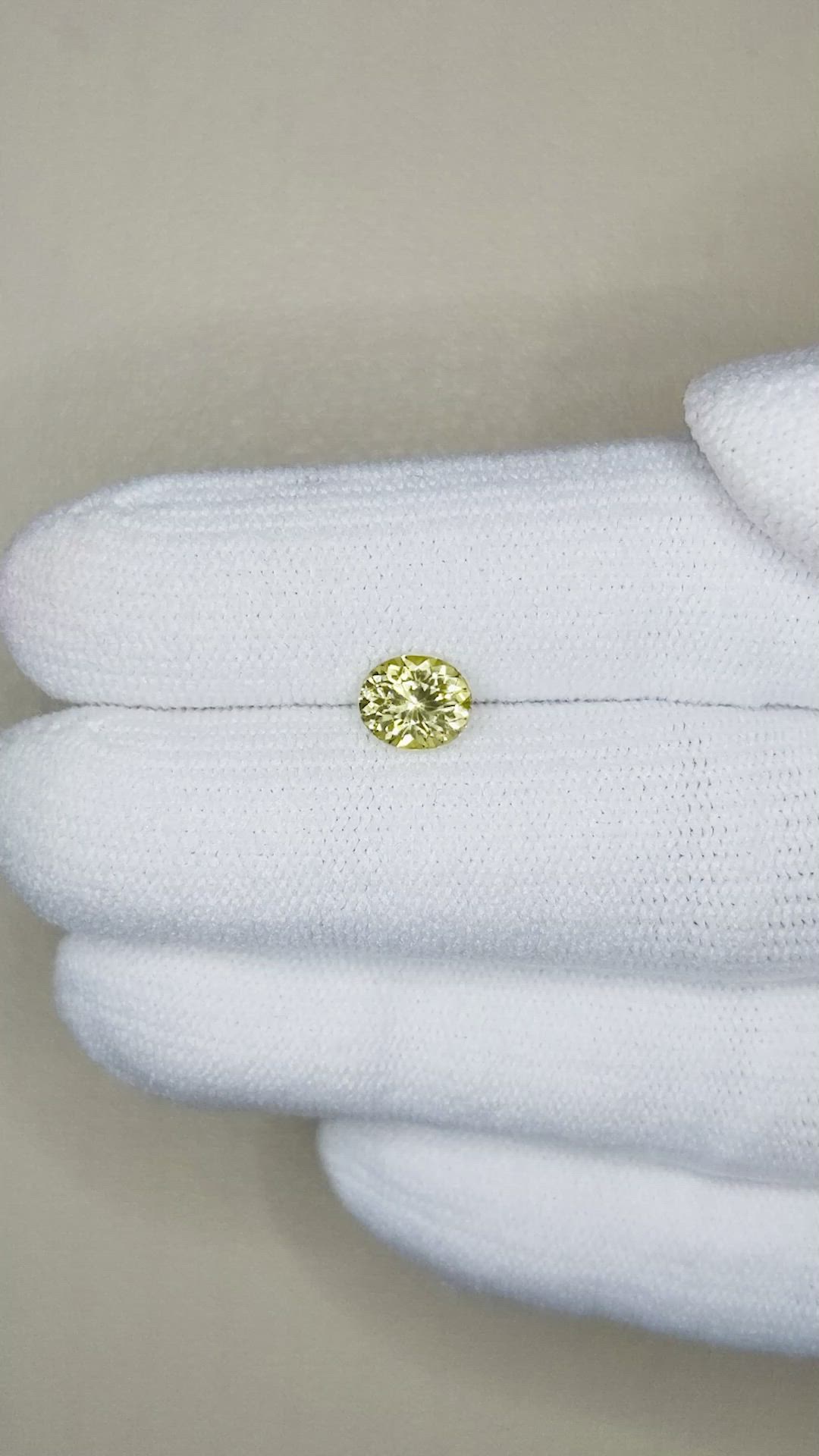 0.99 Ct. Mali Garnet from West Africa Size Video