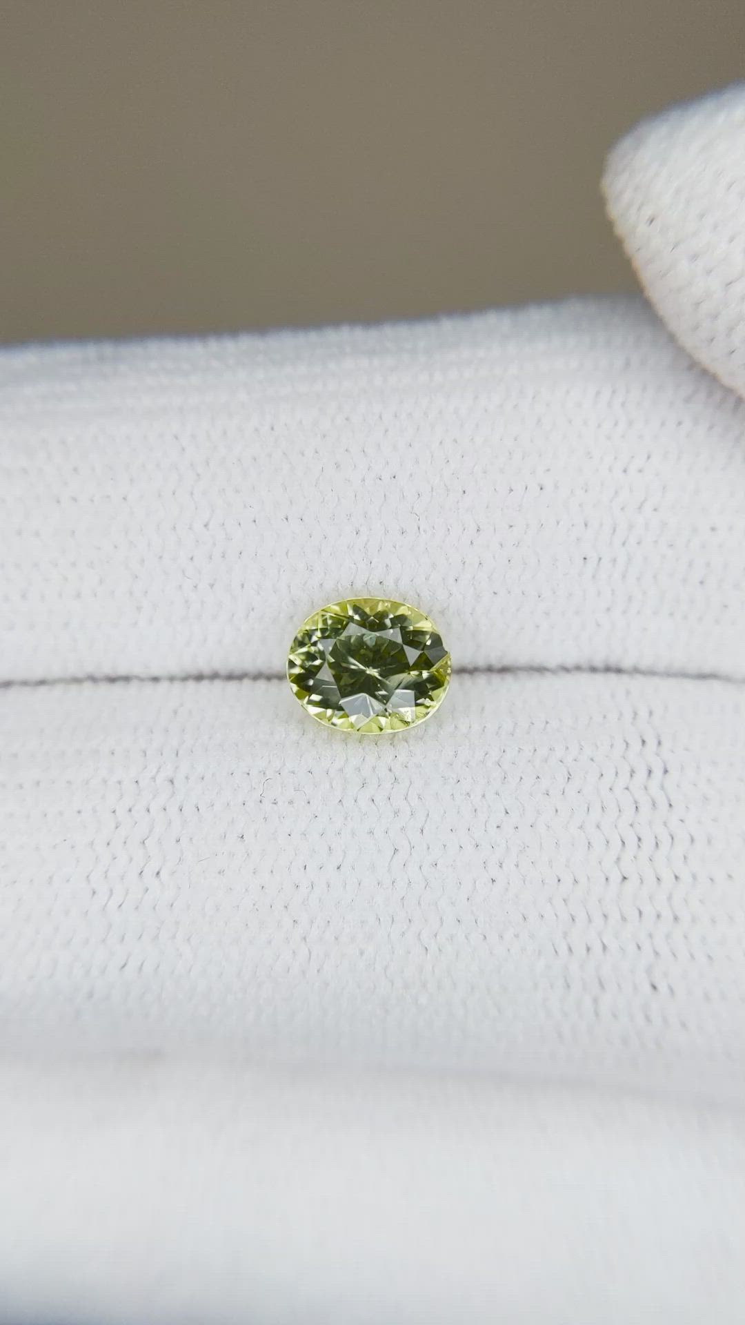 0.99 Ct. Mali Garnet from West Africa Size Video