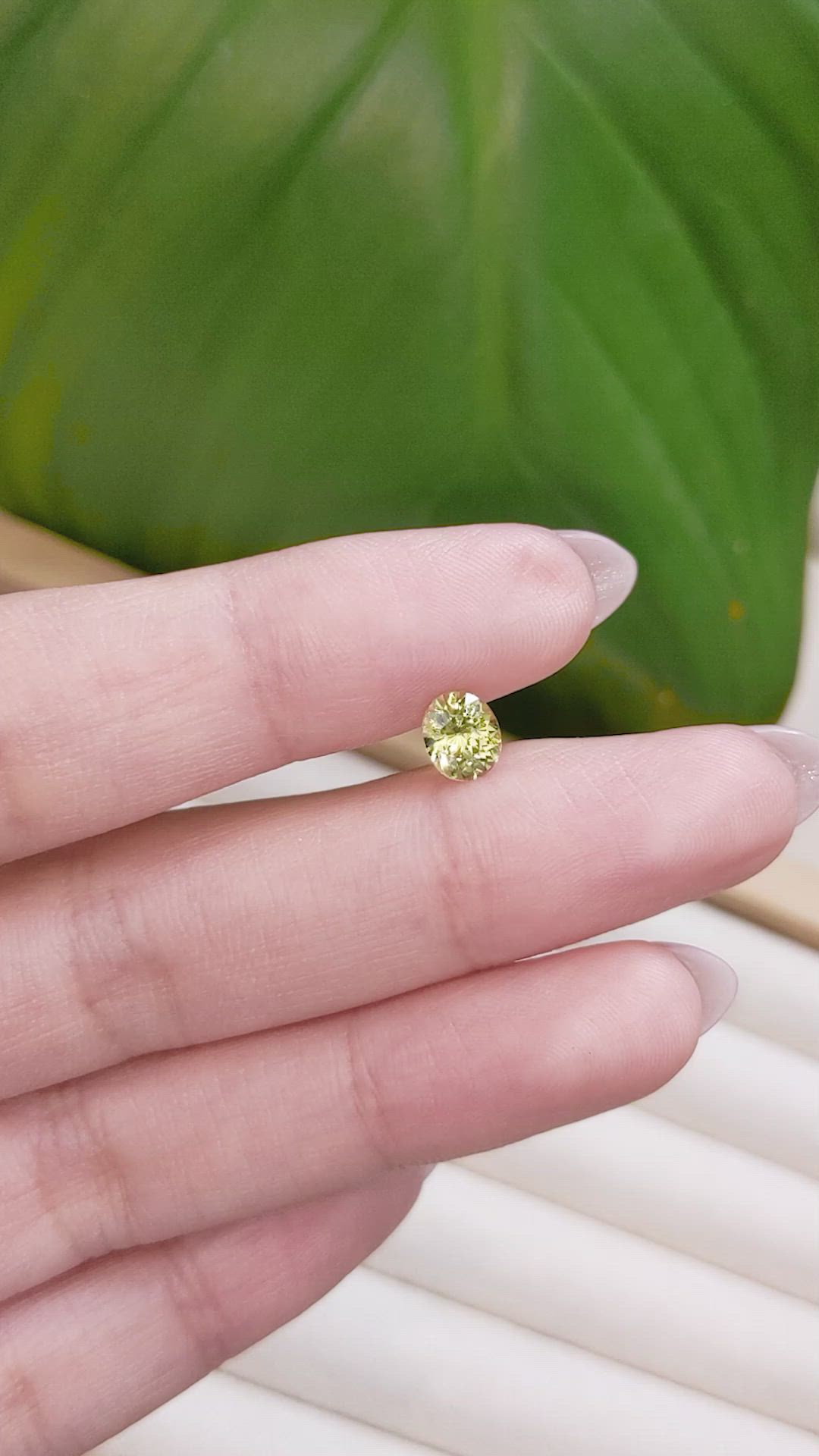 0.99 Ct. Mali Garnet from West Africa Size Video