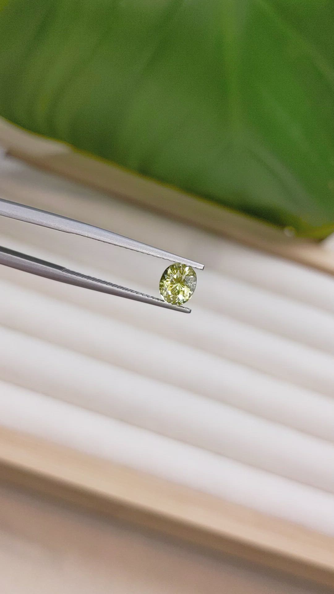 0.99 Ct. Mali Garnet from West Africa Size Video