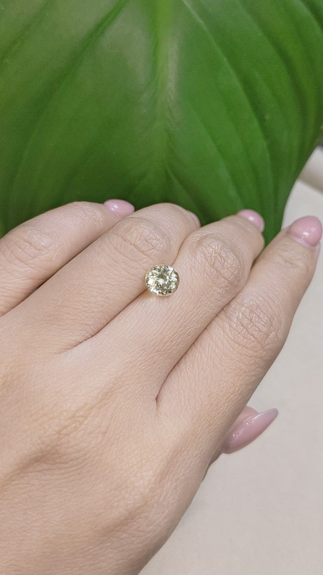 1.65 Ct. Mali Garnet from West Africa Size Video