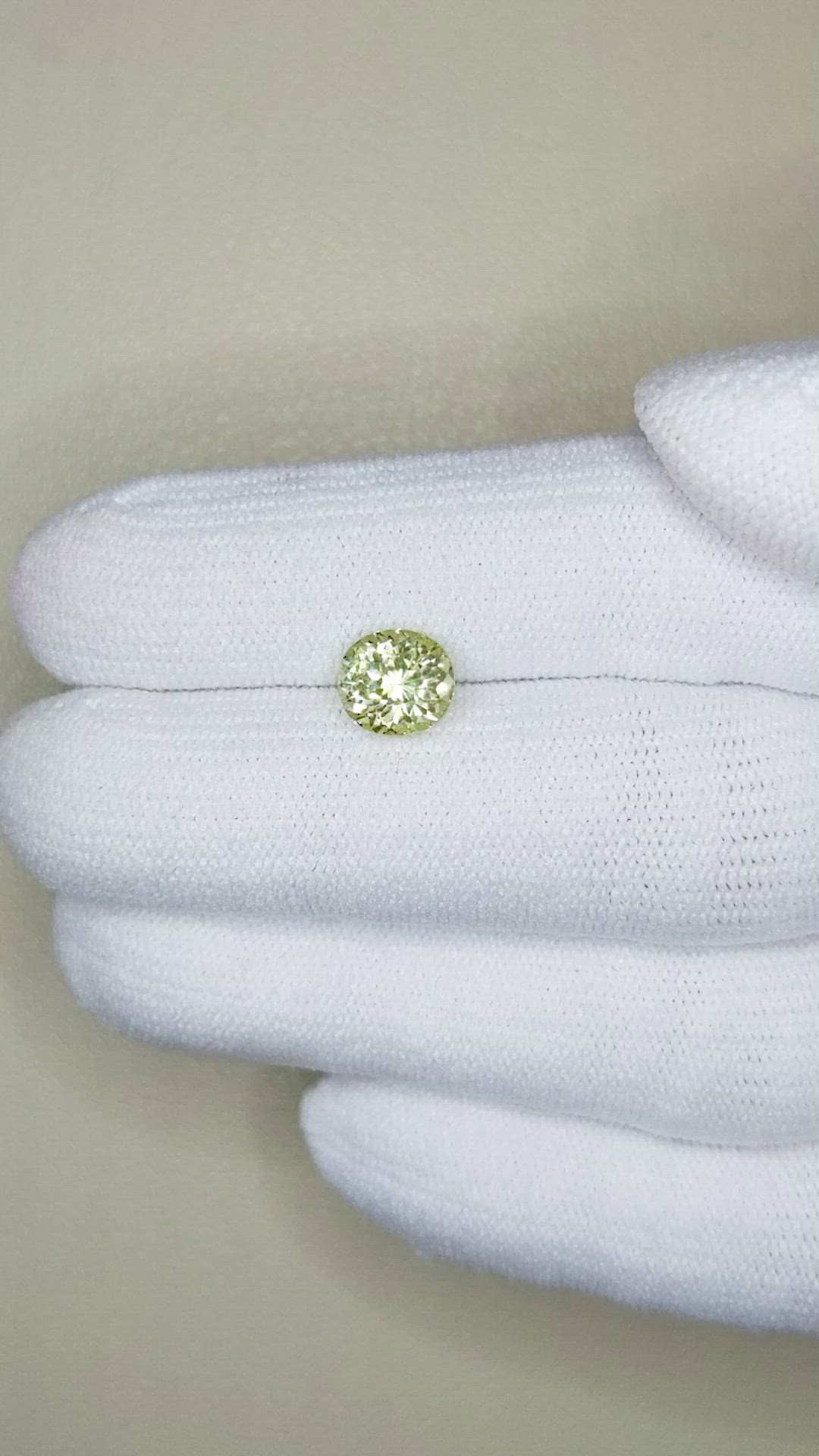 1.65 Ct. Mali Garnet from West Africa Size Video