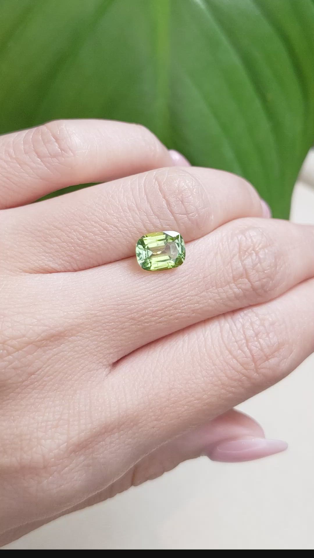 2.11 Ct. Tourmaline from Mozambique Size Video