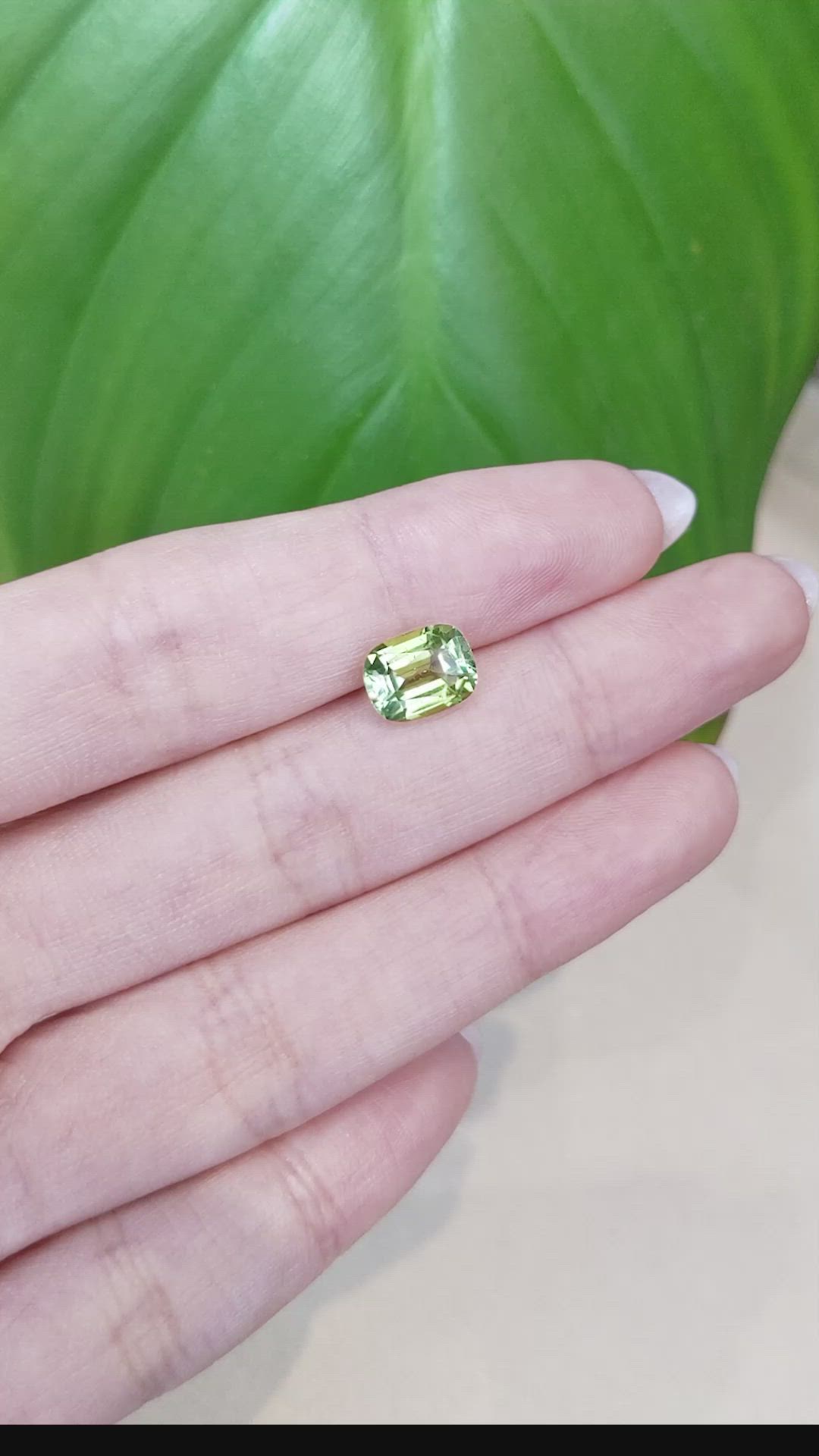 2.11 Ct. Tourmaline from Mozambique Size Video