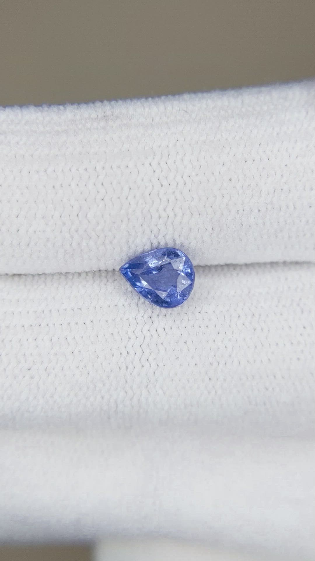 0.82 Ct. Spinel from Burma (Myanmar) Size Video