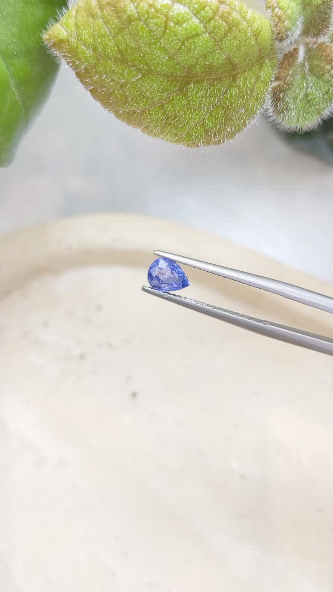 0.82 Ct. Spinel from Burma (Myanmar) Size Video