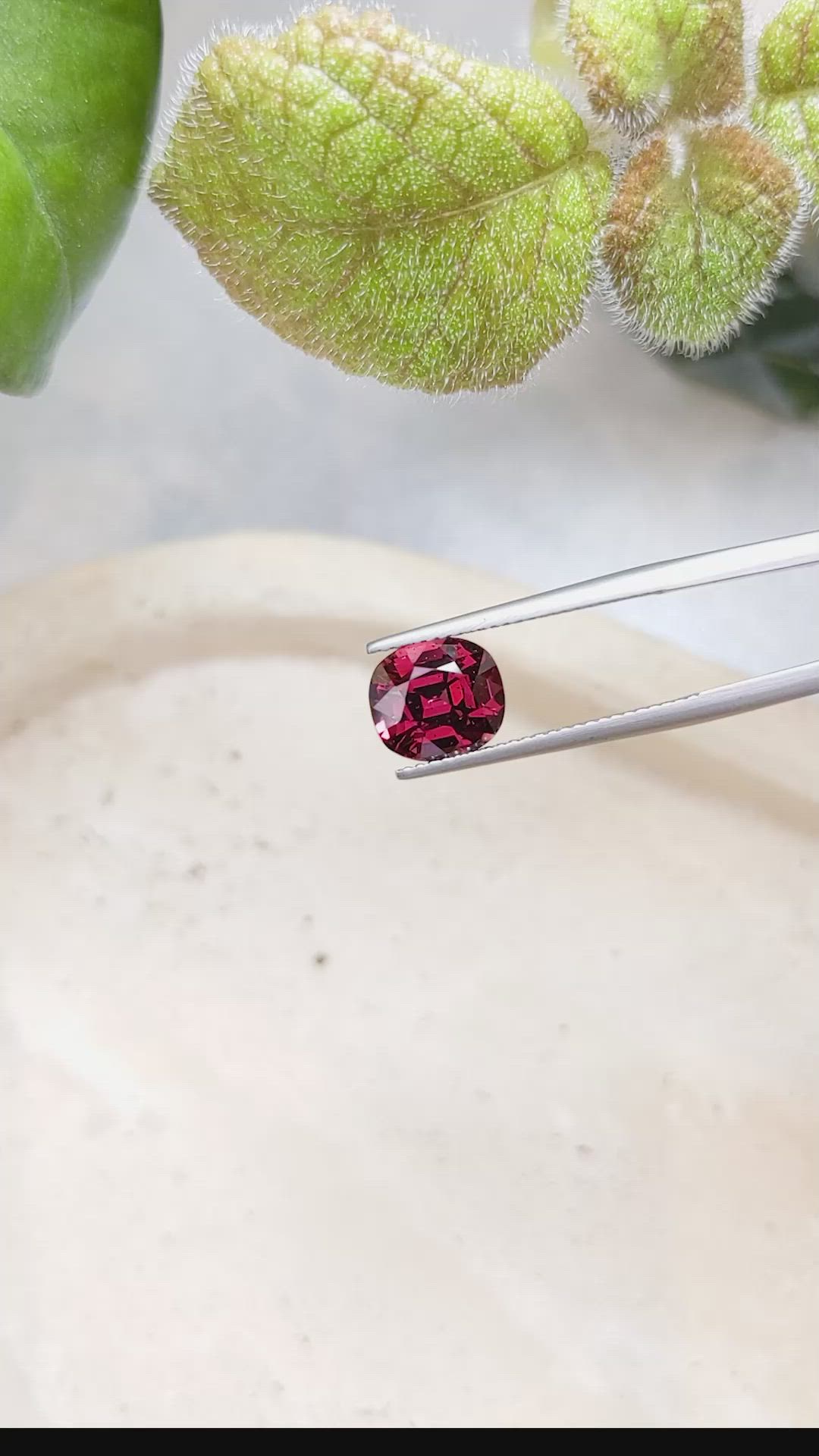 3.44 Ct. Rhodolite Garnet from Madagascar Size Video