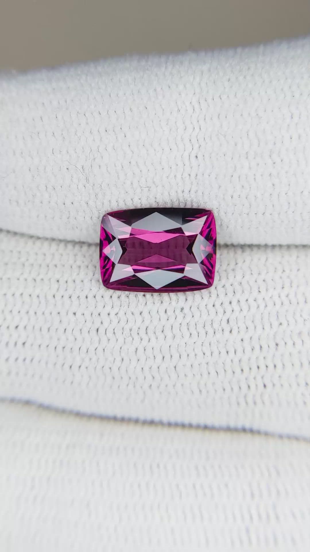 2.47 Ct. Rhodolite Garnet from Madagascar Size Video