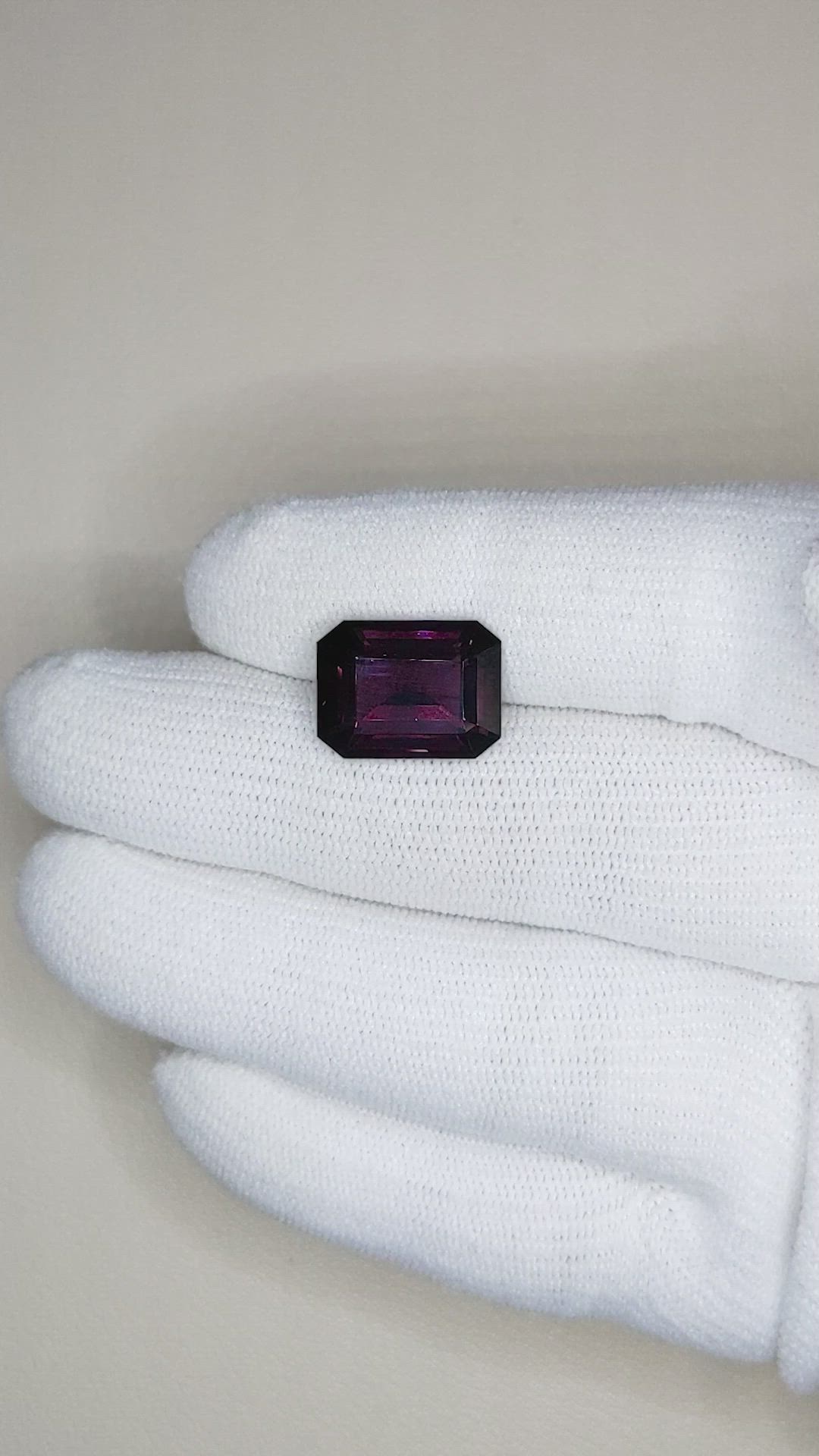8.99 Ct. Purple Spinel from Burma (Myanmar) Size Video
