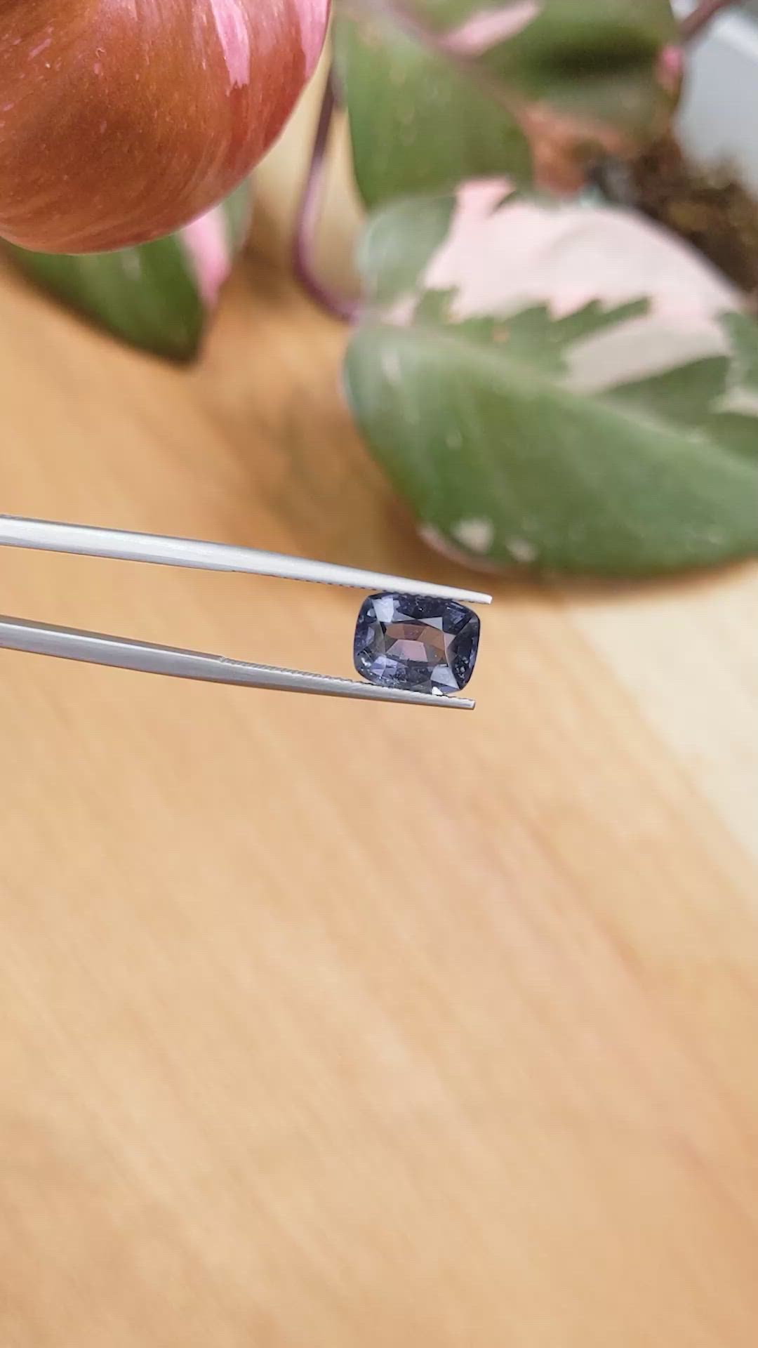 3.27 Ct. Cobalt Spinel from Tanzania Size Video