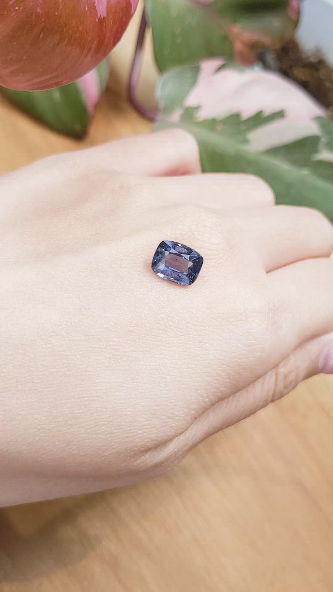 3.27 Ct. Cobalt Spinel from Tanzania Size Video