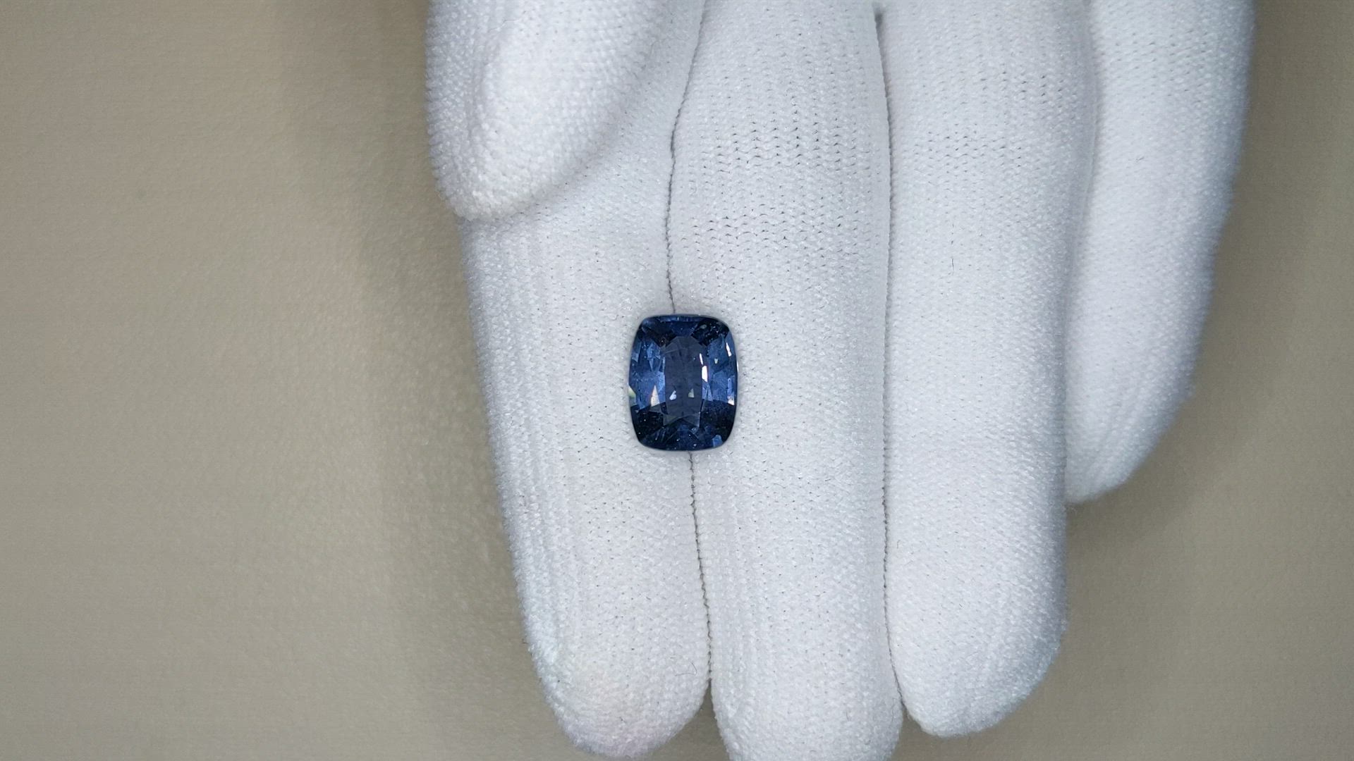 3.27 Ct. Cobalt Spinel from Tanzania Size Video