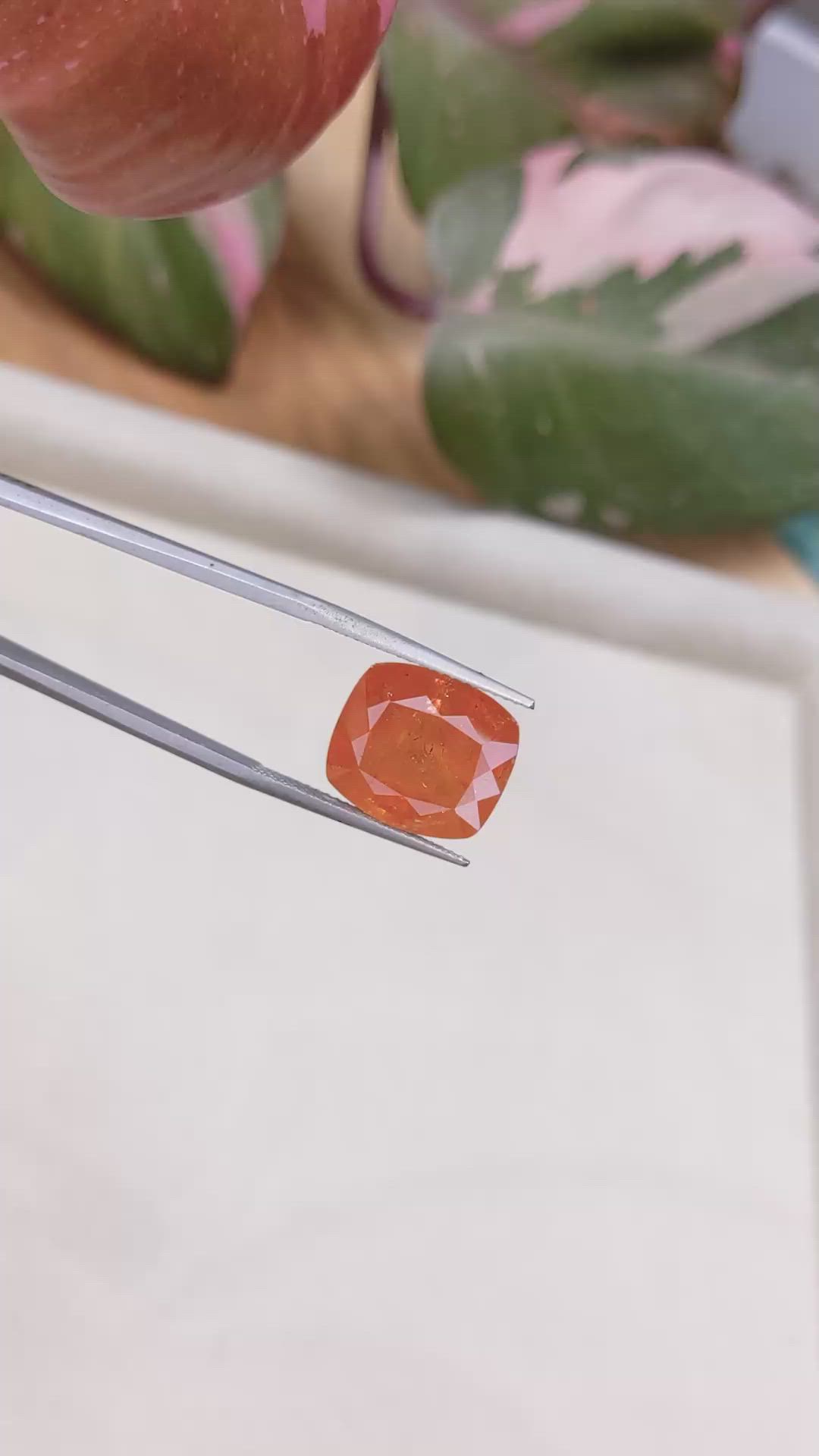 14.11 Ct. Spessartite Garnet from Nigeria Size Video