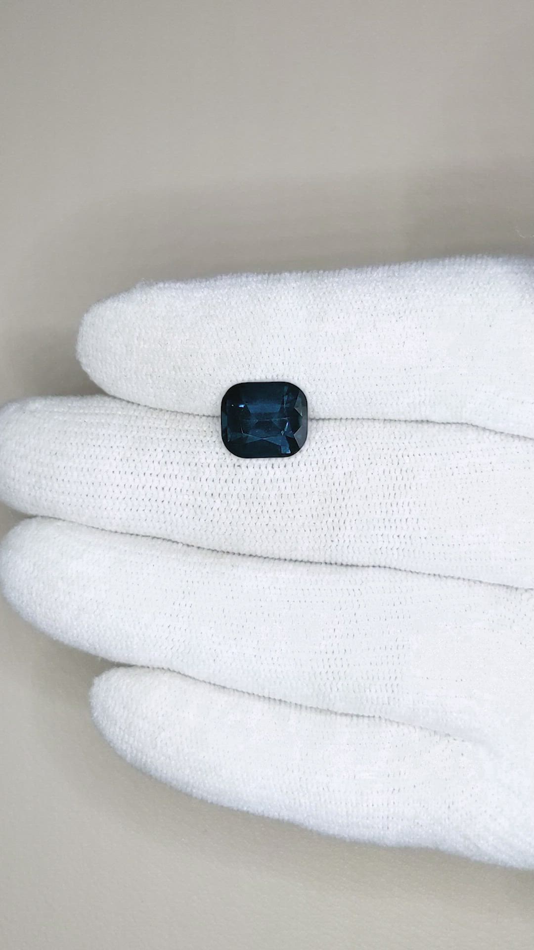 3.62 Ct. Cobalt Spinel from Tanzania Size Video