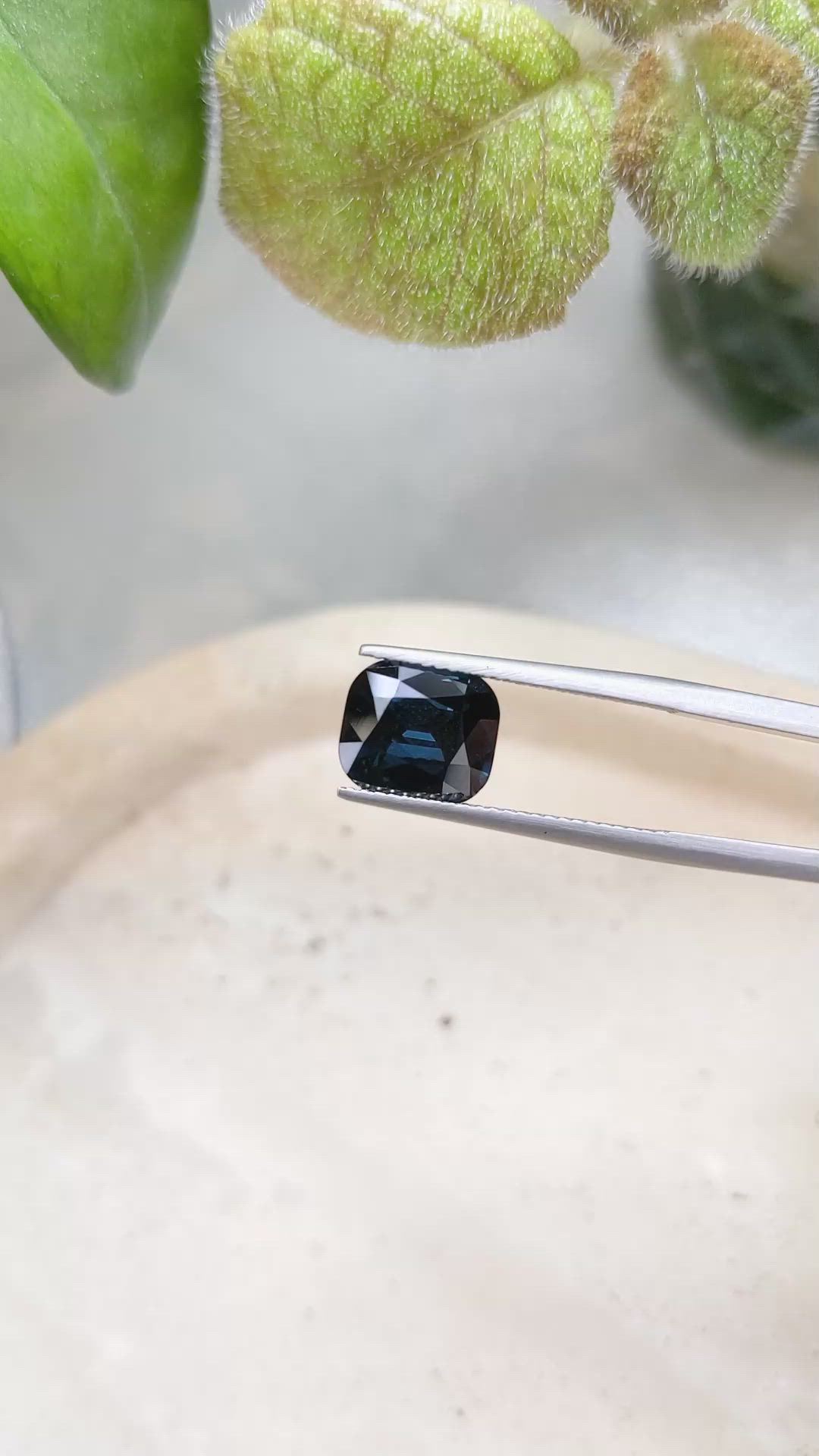 3.62 Ct. Cobalt Spinel from Tanzania Size Video