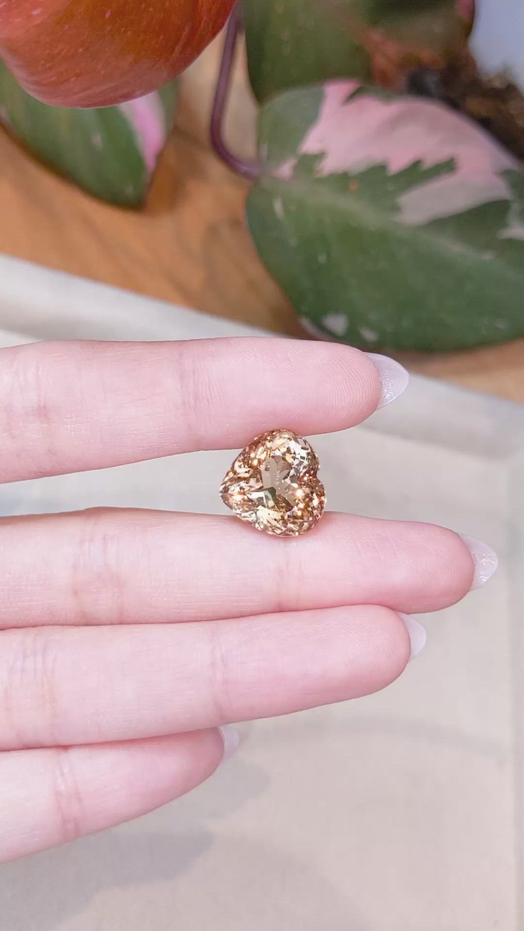 14.47 Ct. Imperial Topaz from Brazil Size Video