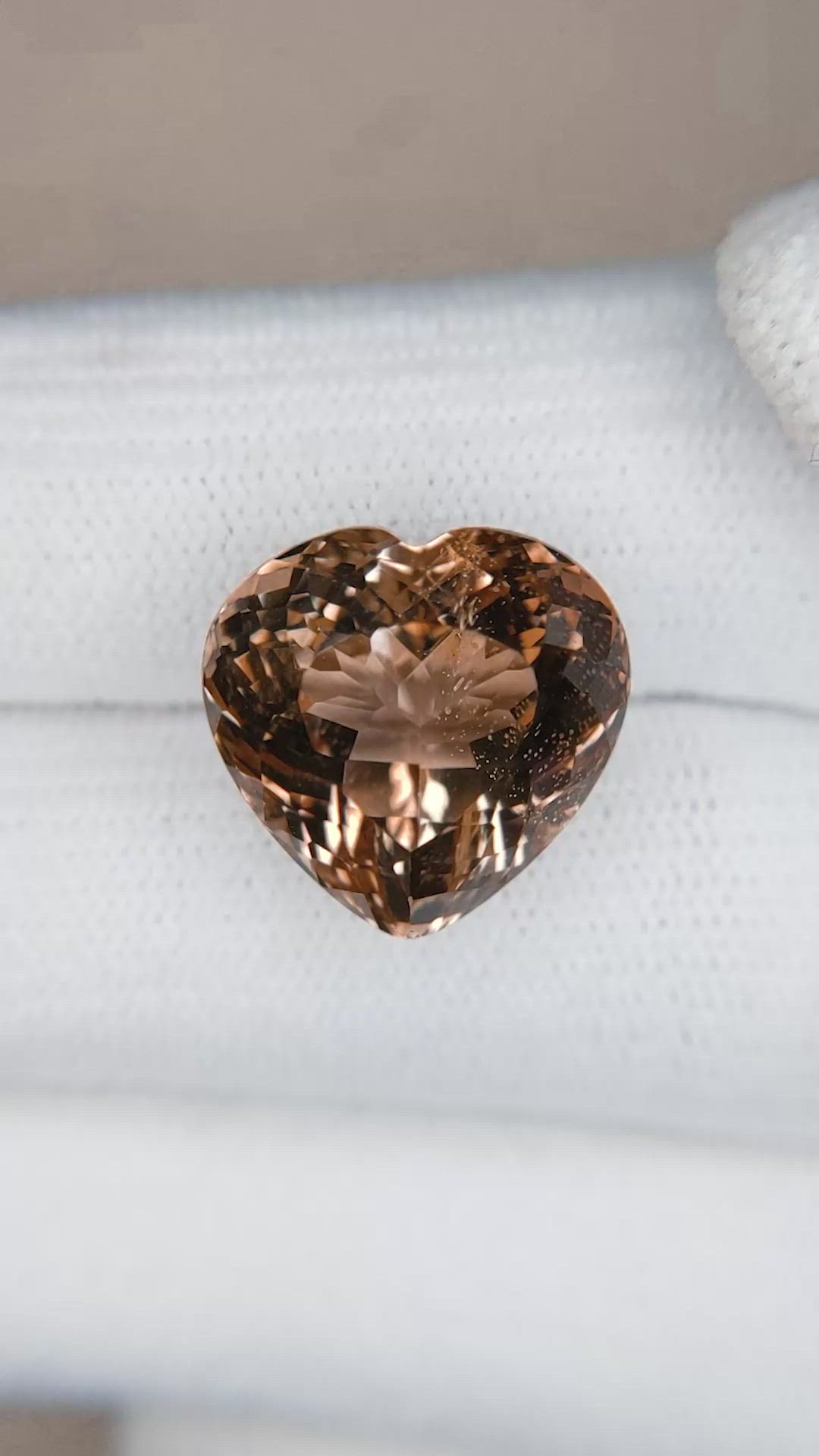 14.47 Ct. Imperial Topaz from Brazil Size Video