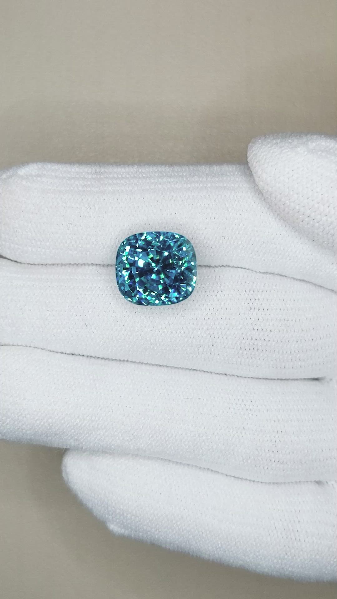 13.24 Ct. Zircon from Cambodia Size Video