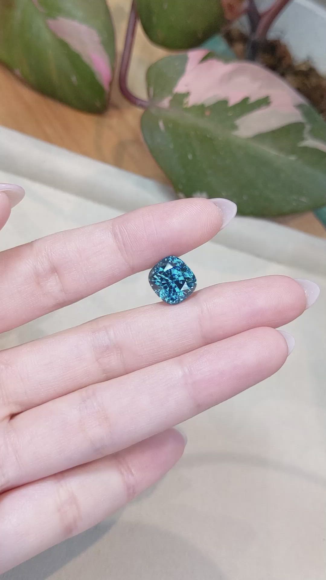 13.24 Ct. Zircon from Cambodia Size Video