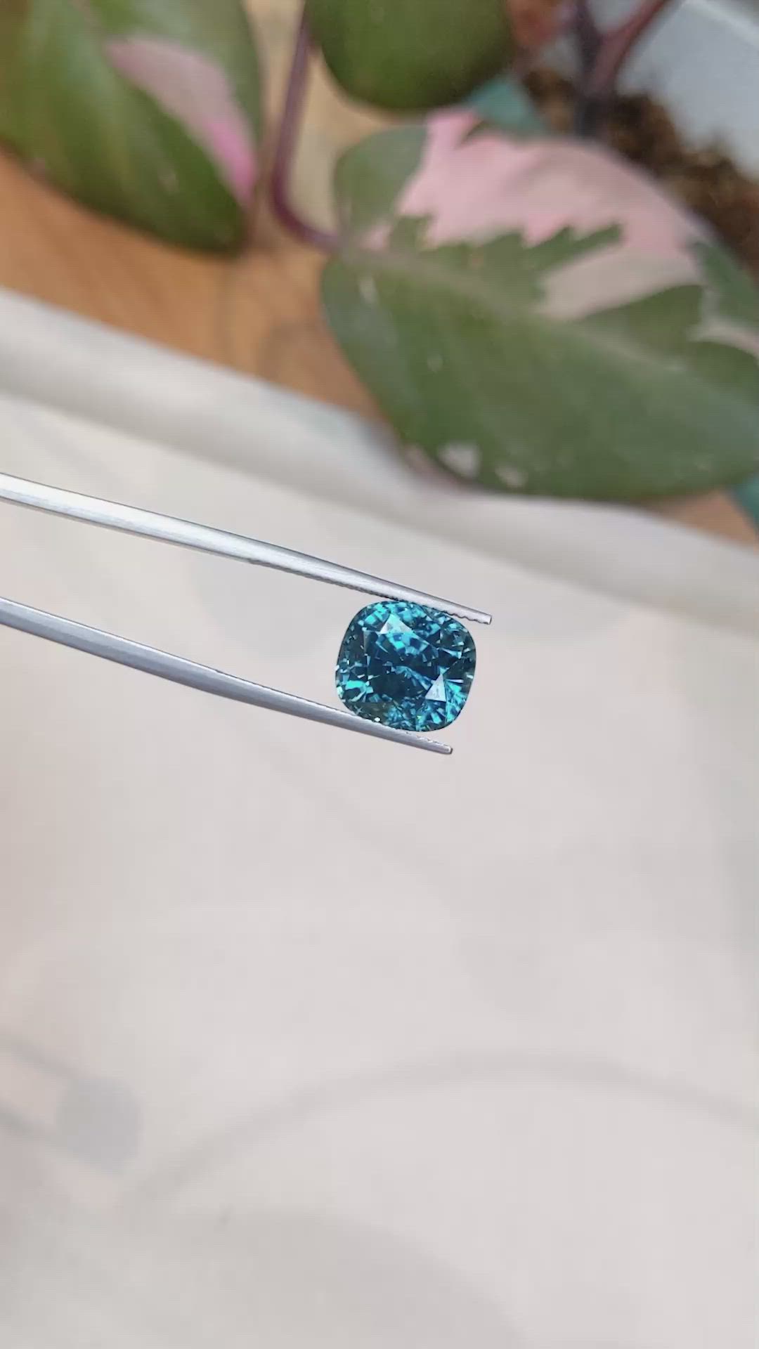 13.24 Ct. Zircon from Cambodia Size Video