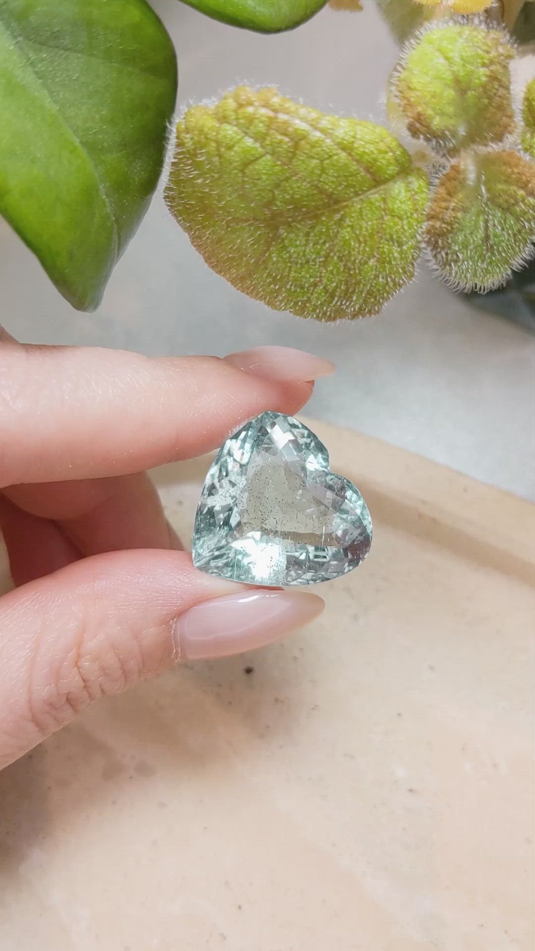 32.13 Ct. Aquamarine from Mozambique Size Video