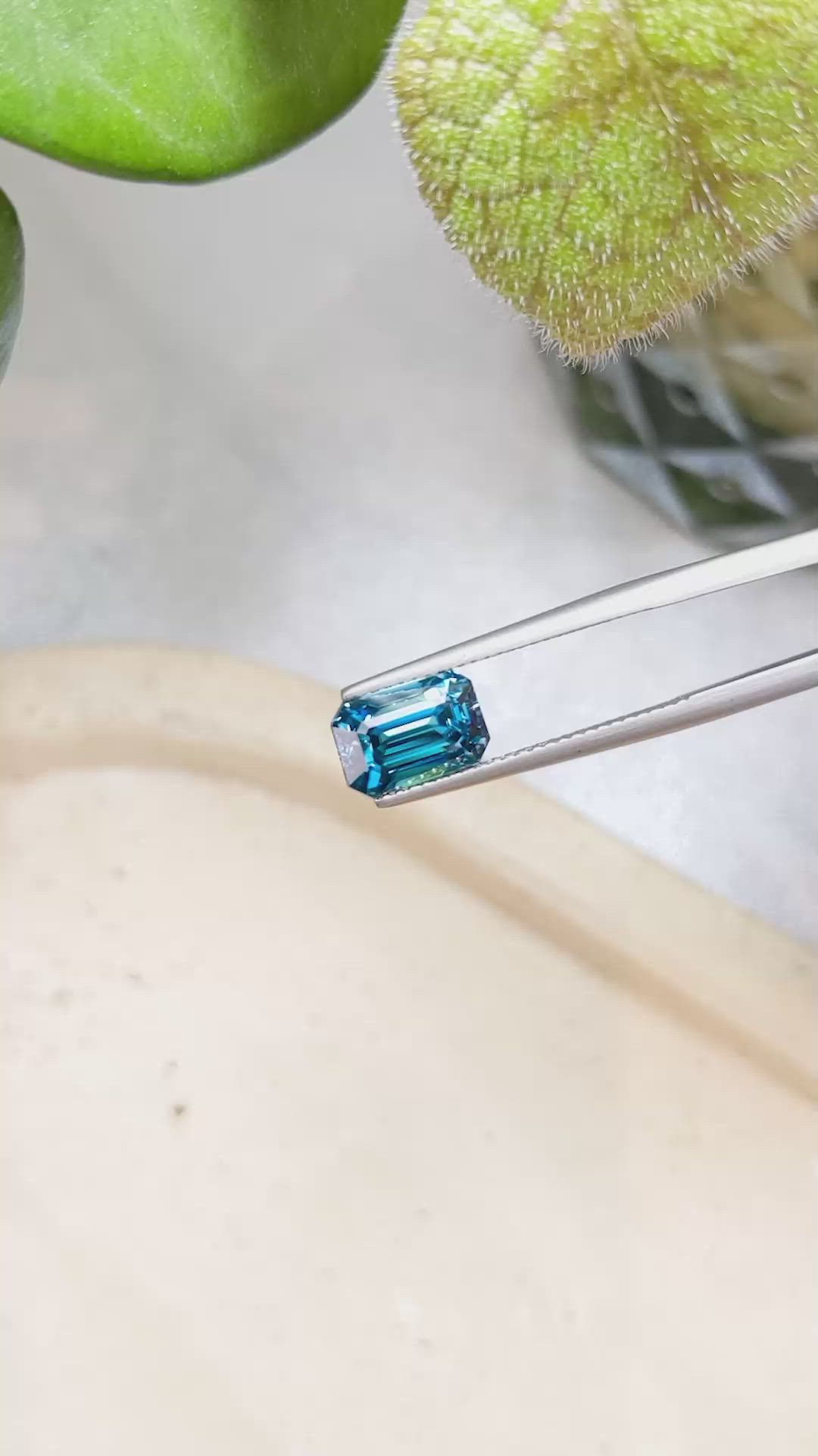 4.97 Ct. Zircon from Cambodia Size Video