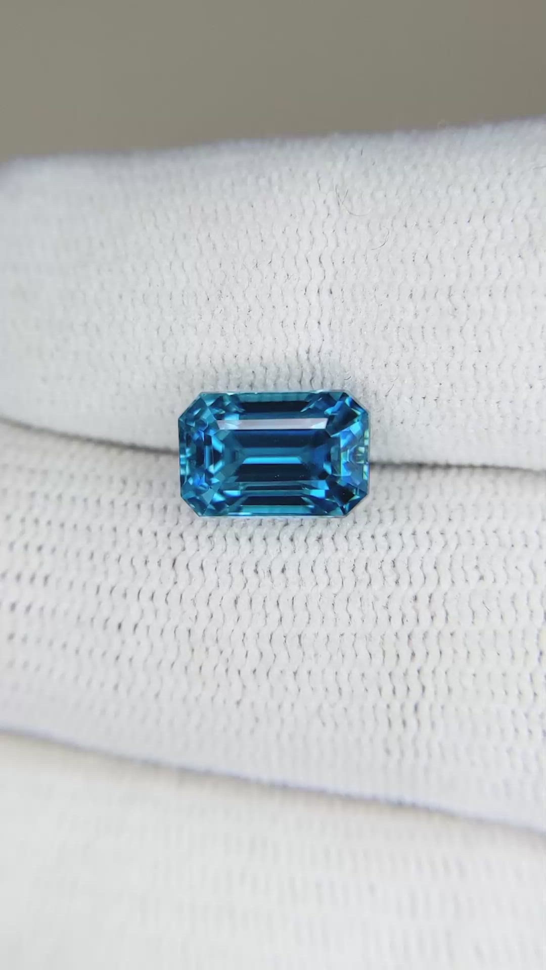 4.97 Ct. Zircon from Cambodia Size Video