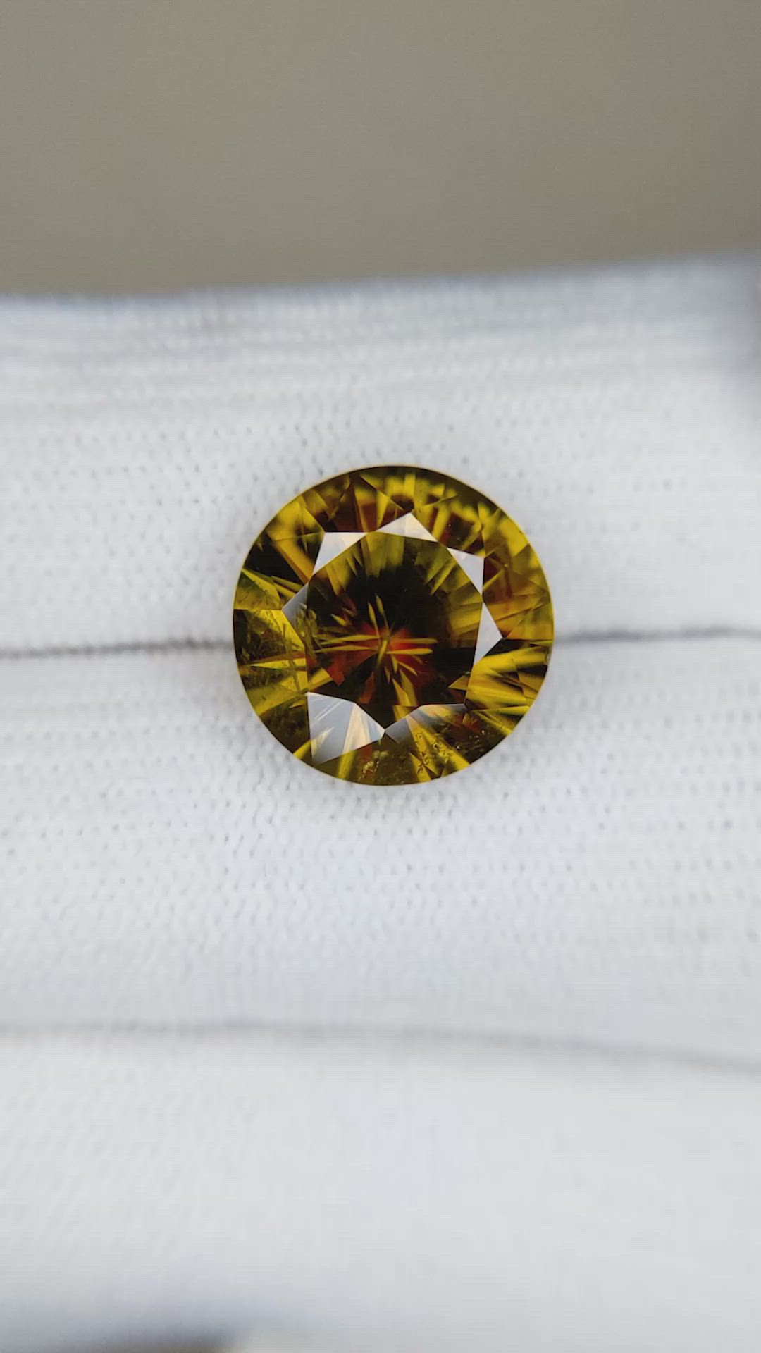 6.49 Ct. Sphene (Titanite) from Madagascar Size Video