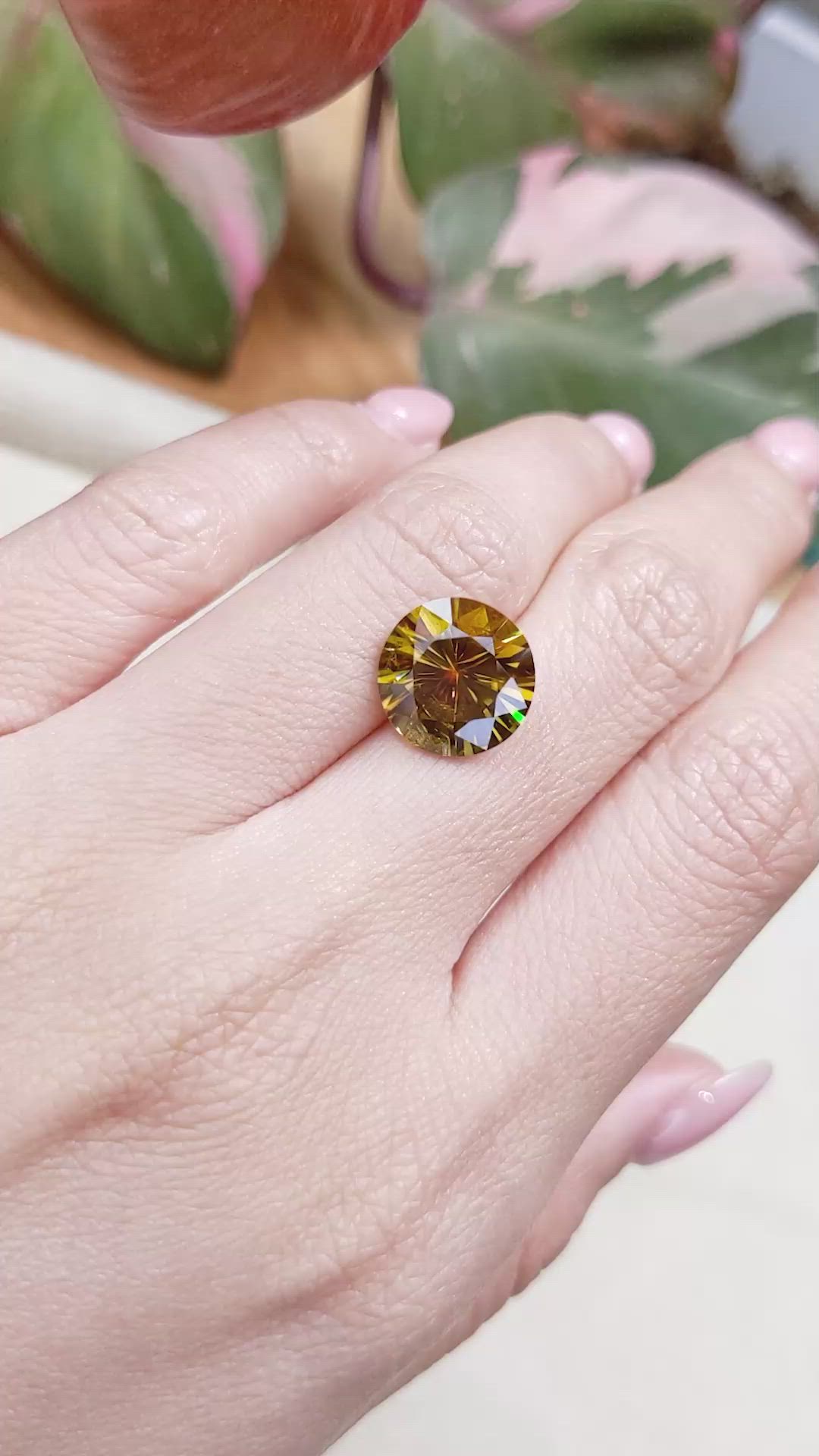 6.49 Ct. Sphene (Titanite) from Madagascar Size Video