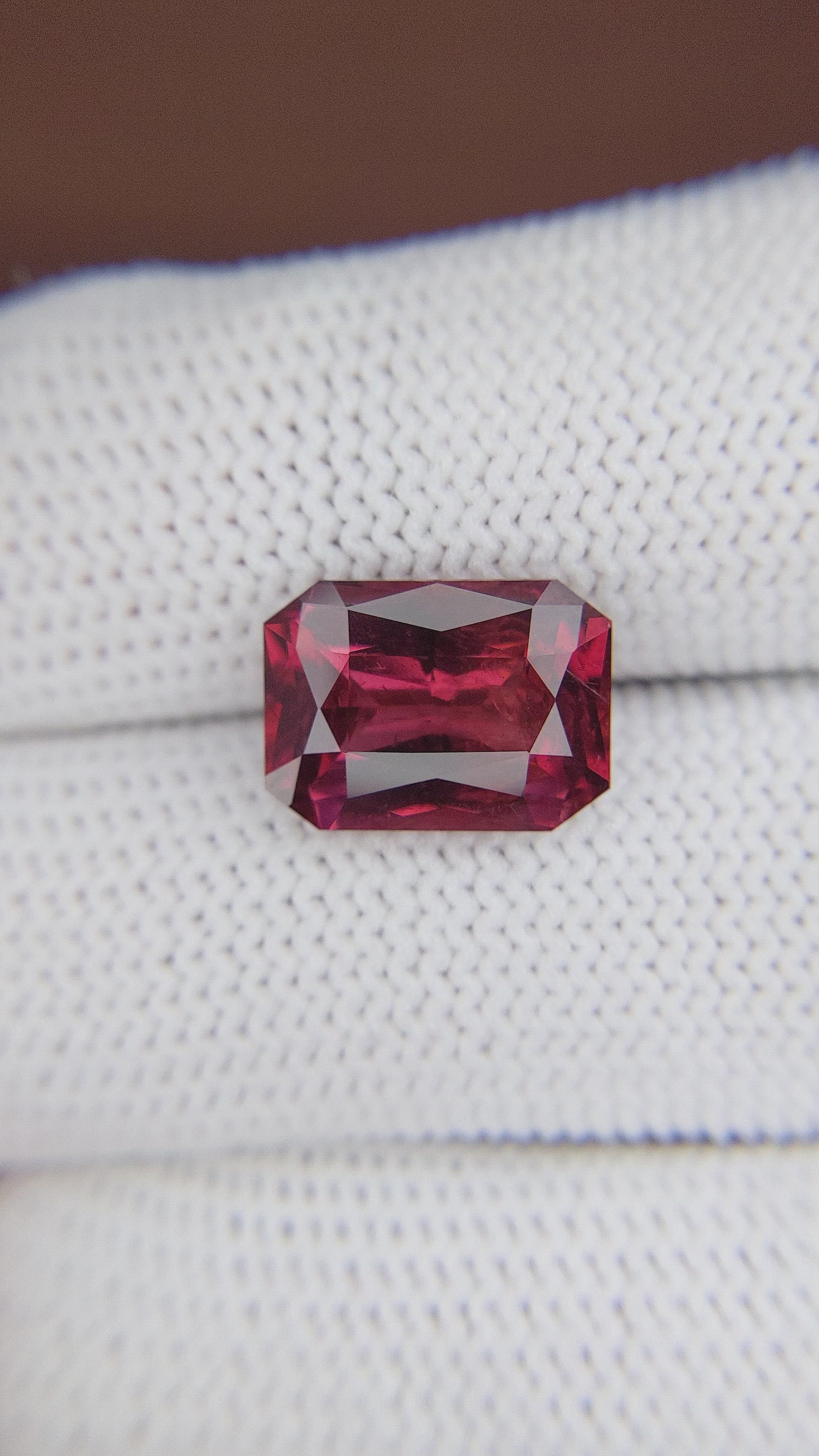 6.00 Ct. Rhodolite Garnet from Tanzania Size Video