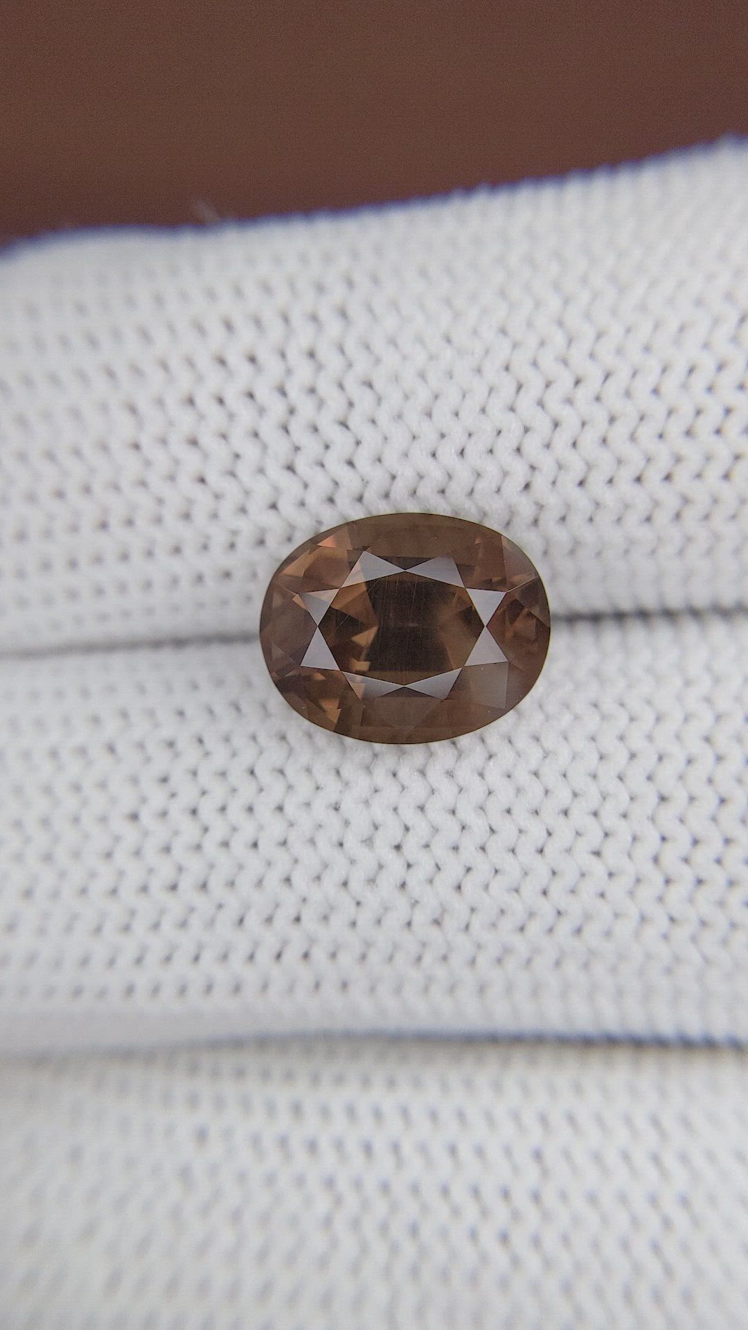 5.96 Ct. Malaya Garnet from Tanzania Size Video
