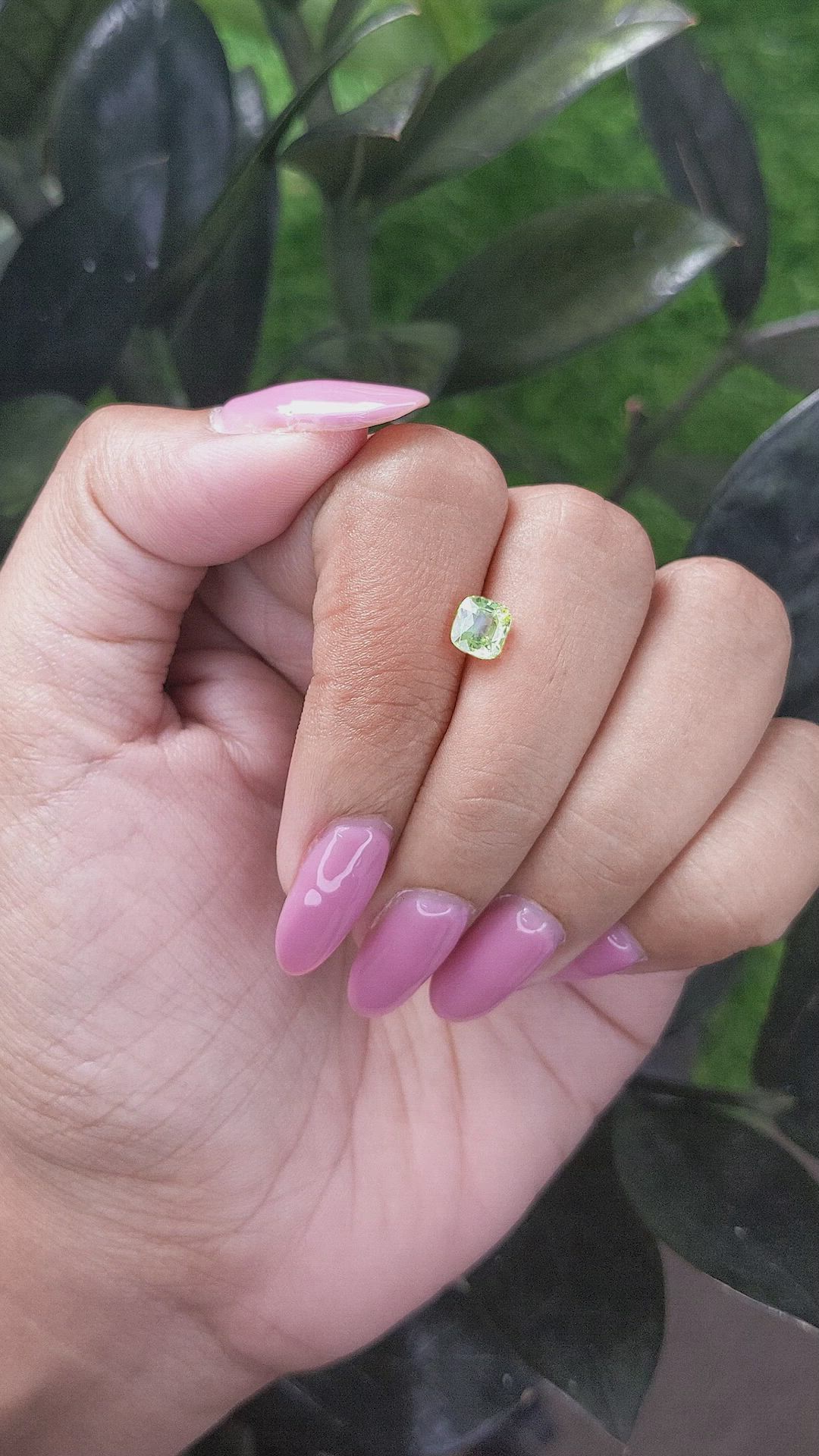 1.04 Ct. Chrysoberyl from Madagascar Size Video
