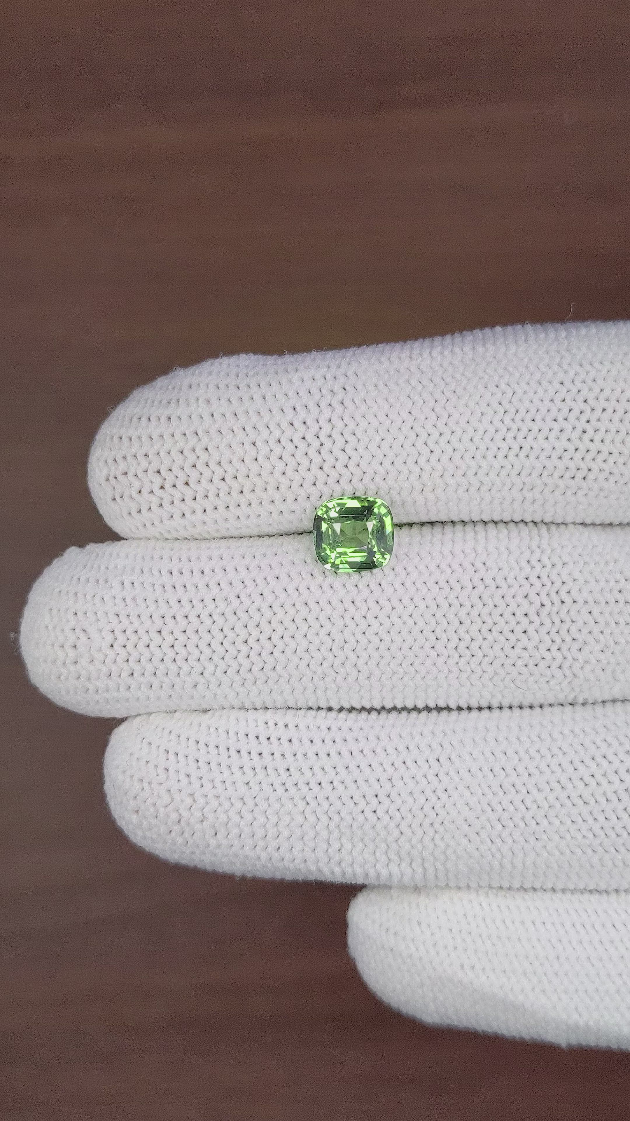 2.08 Ct. Chrysoberyl from Tanzania Size Video