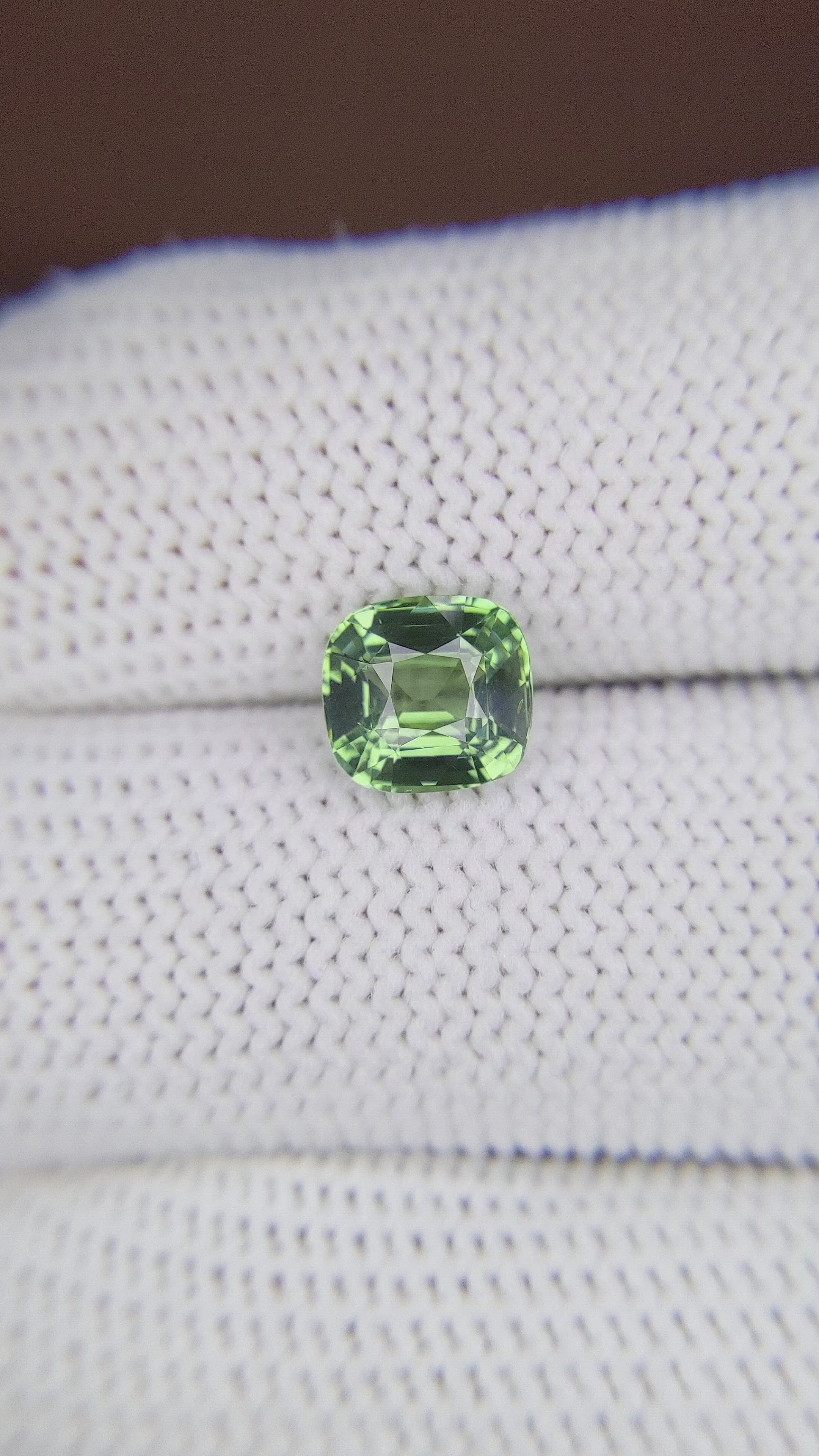 2.08 Ct. Chrysoberyl from Tanzania Size Video