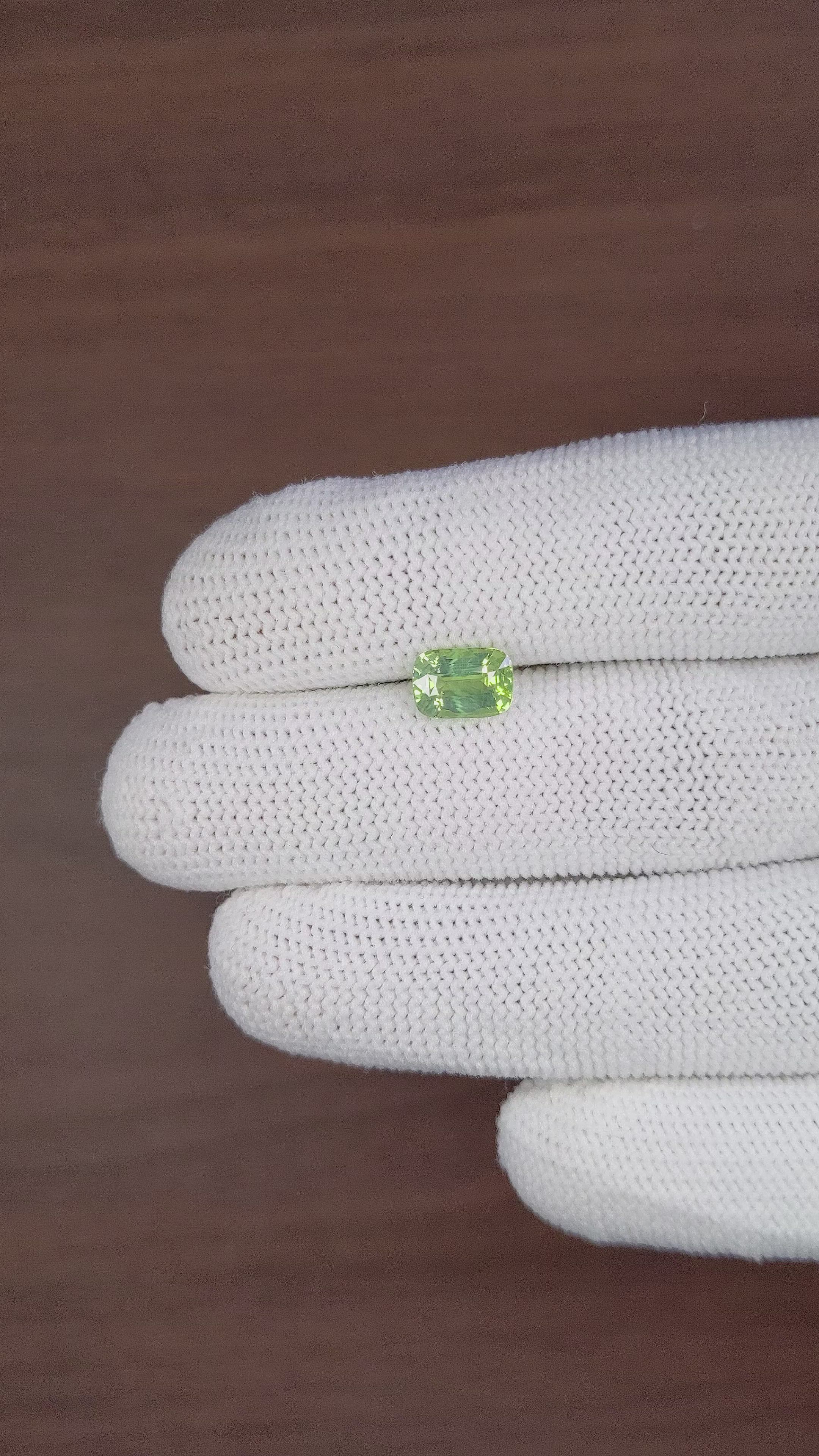 2.05 Ct. Chrysoberyl from Tanzania Size Video