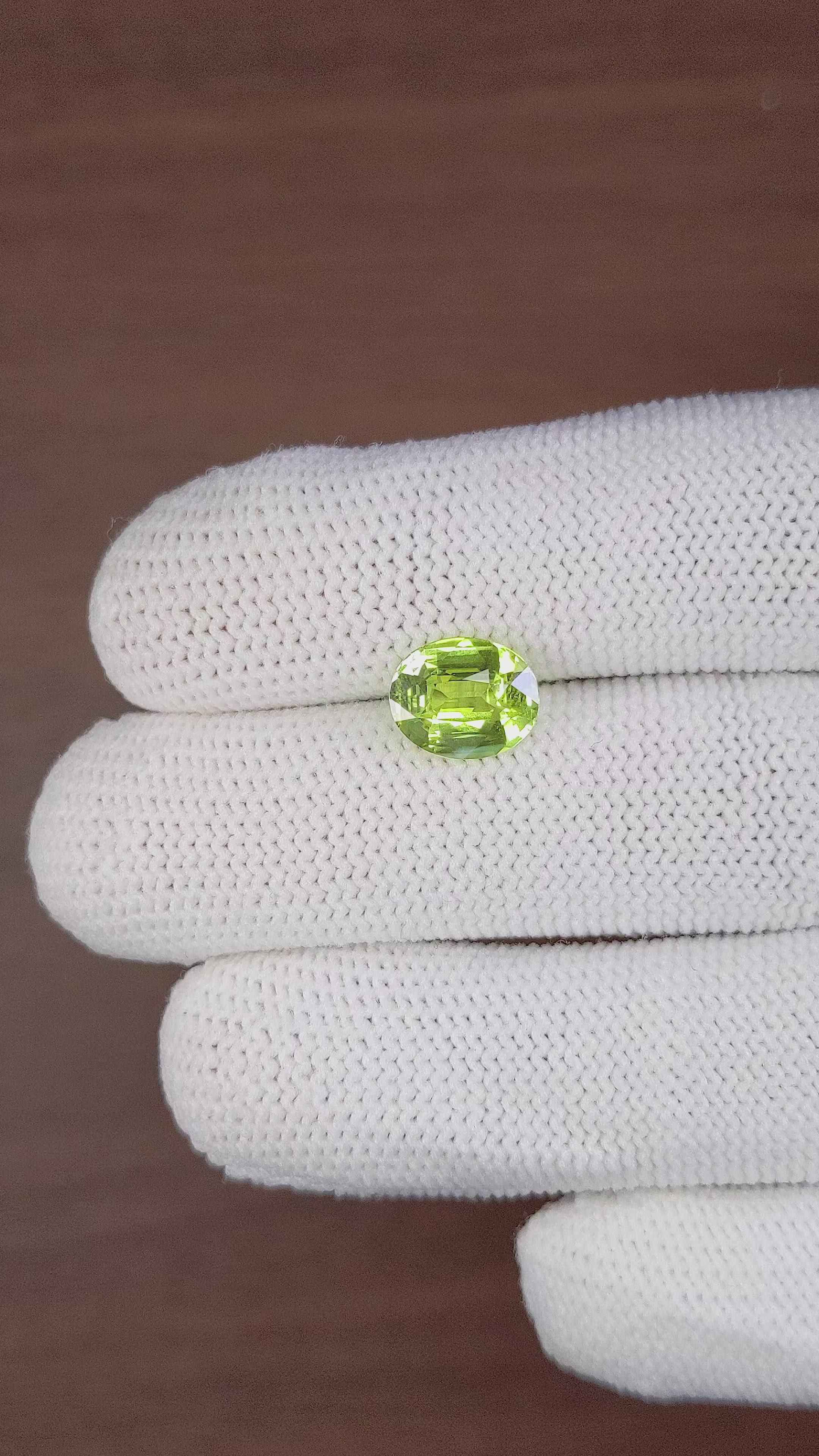3.08 Ct. Chrysoberyl from Madagascar Size Video