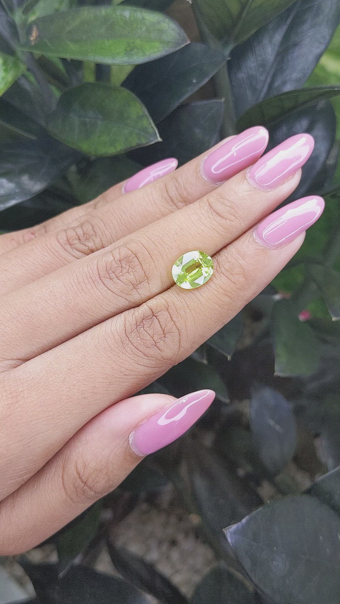 3.08 Ct. Chrysoberyl from Madagascar Size Video