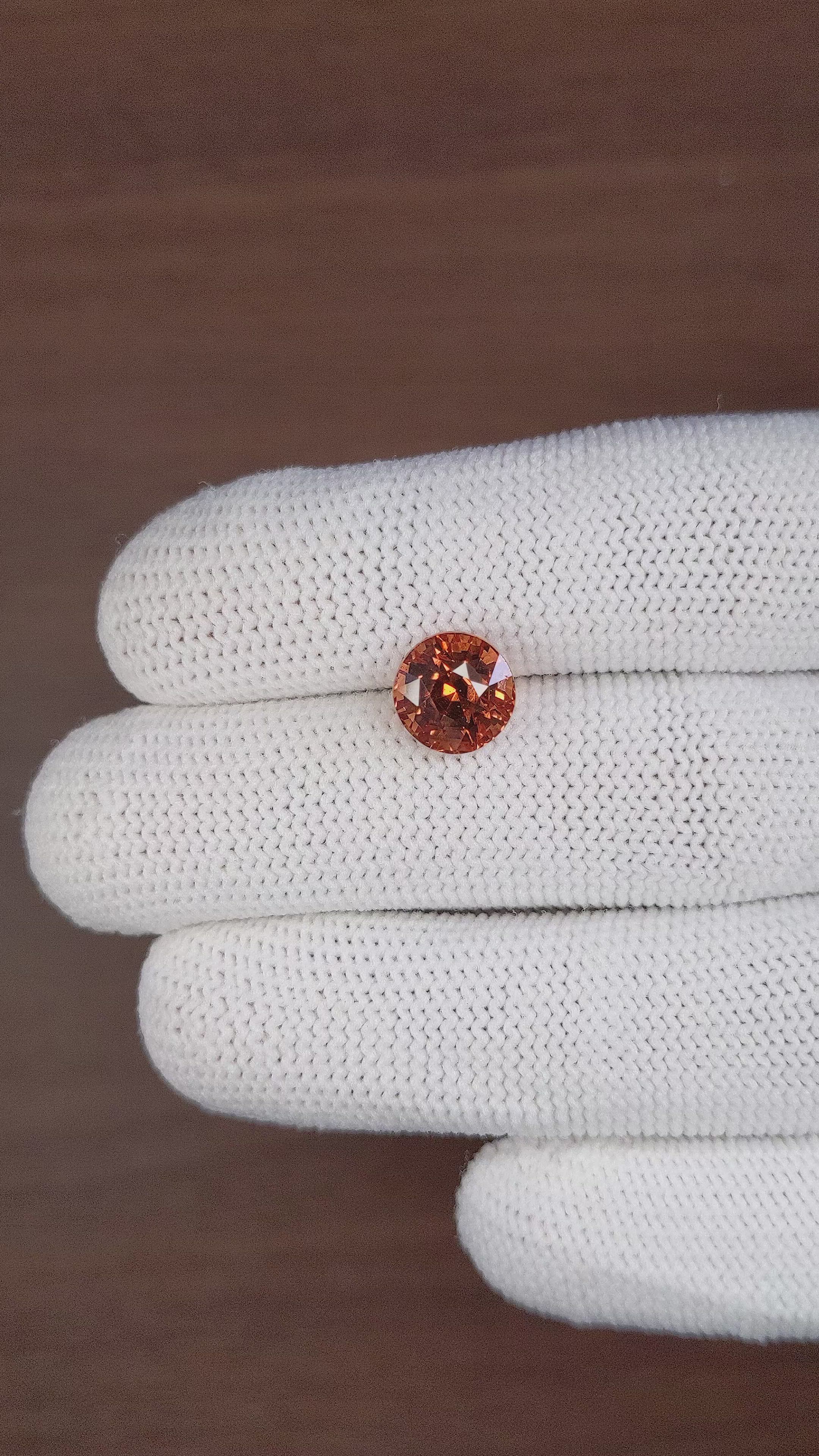 4.63 Ct. Spessartite Garnet from Madagascar Size Video