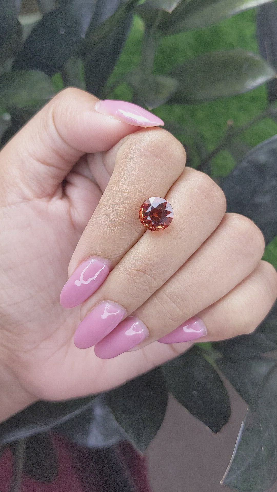 4.63 Ct. Spessartite Garnet from Madagascar Size Video