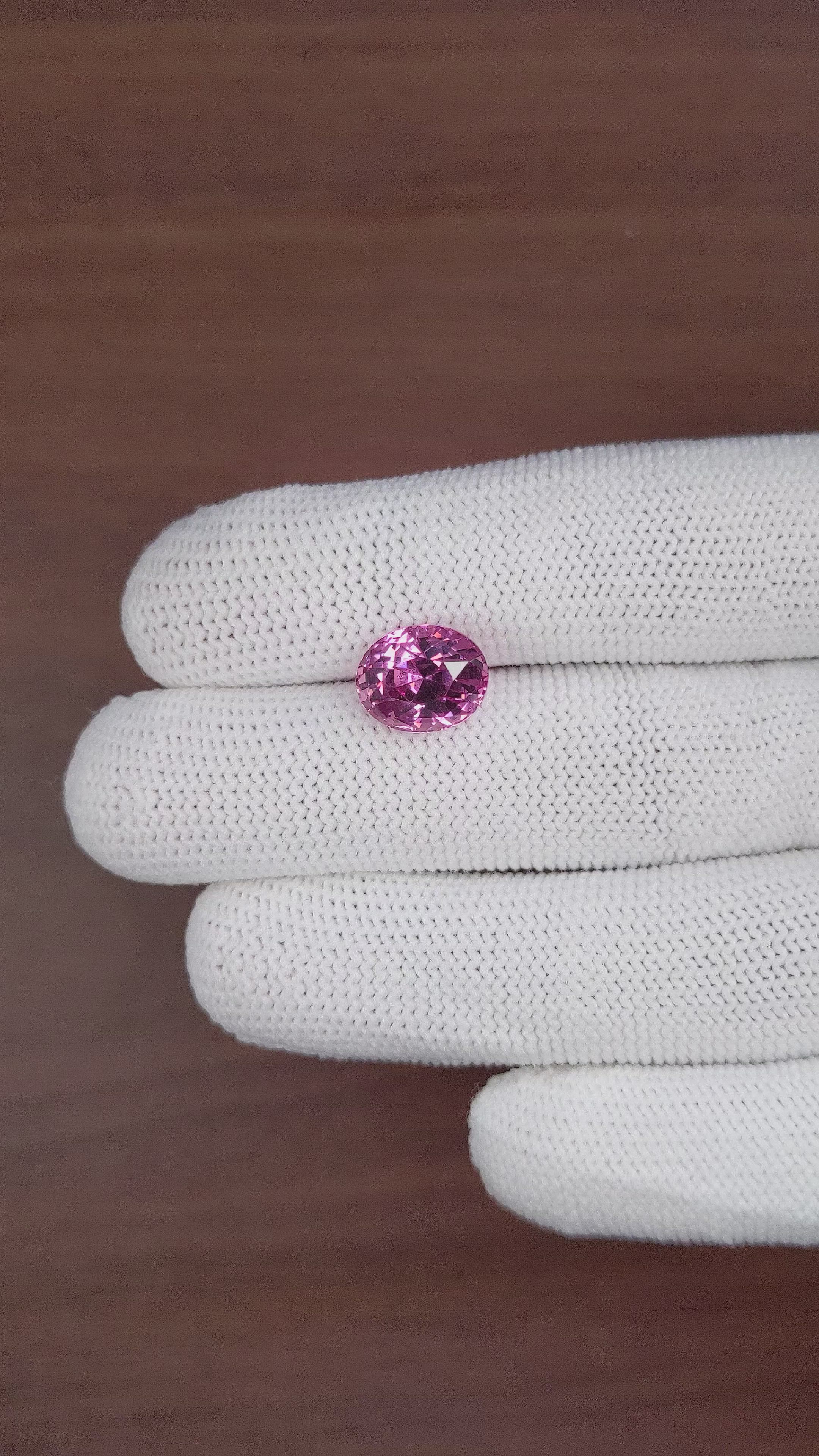 6.38 Ct. Malaya Garnet from Madagascar Size Video