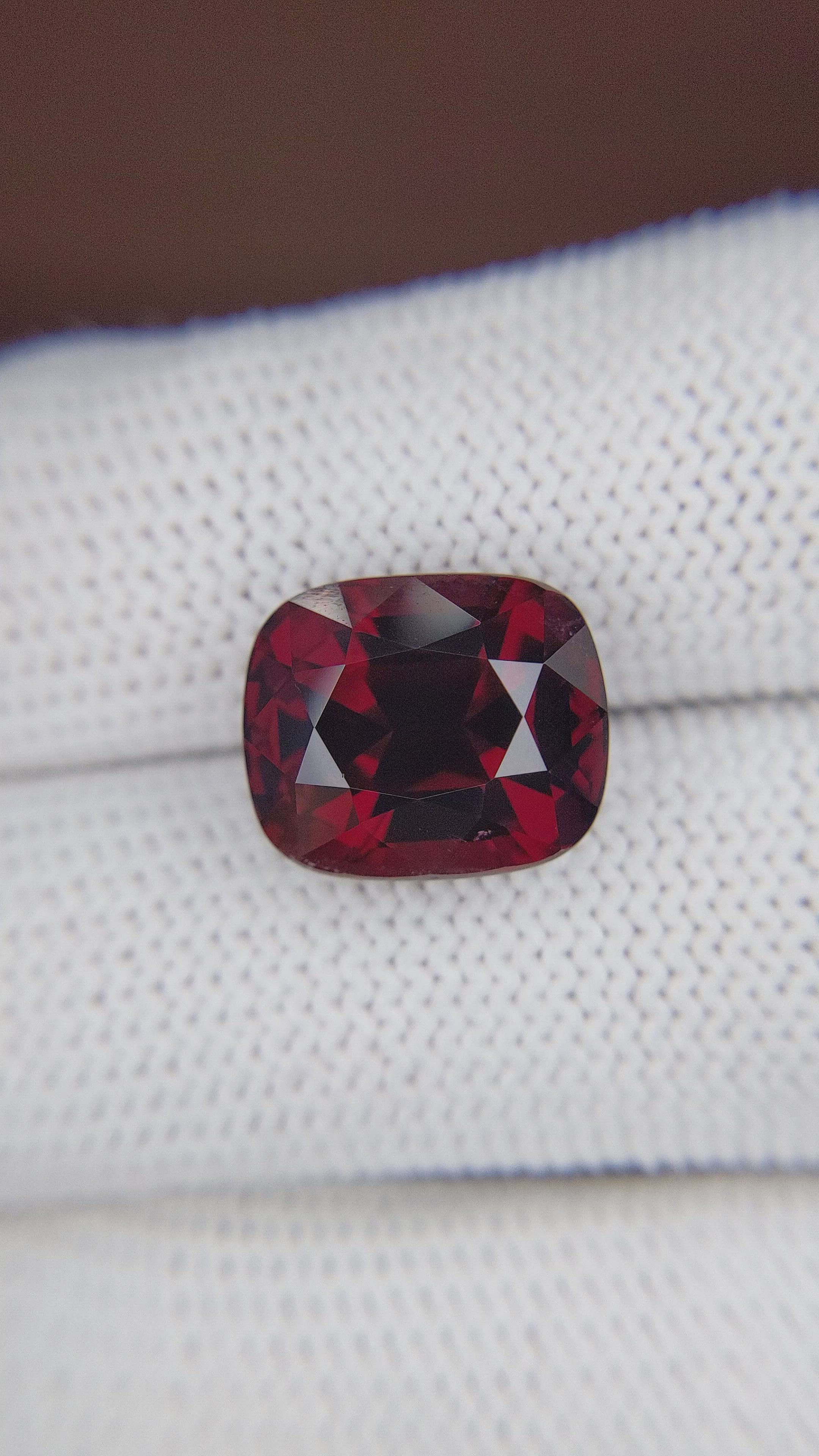 12.76 Ct. Garnet from Madagascar Size Video