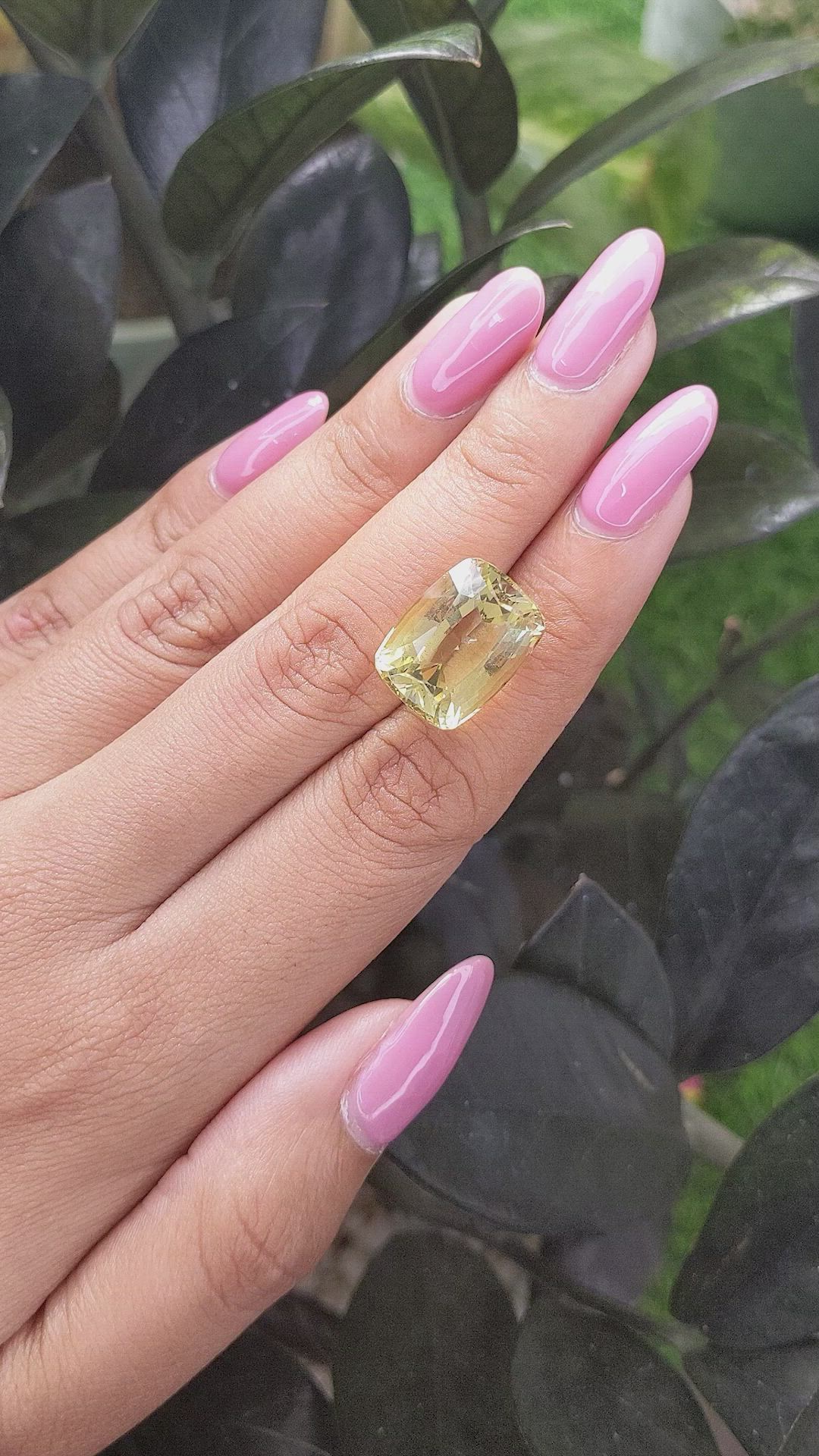 12.73 Ct. Beryl from Madagascar Size Video