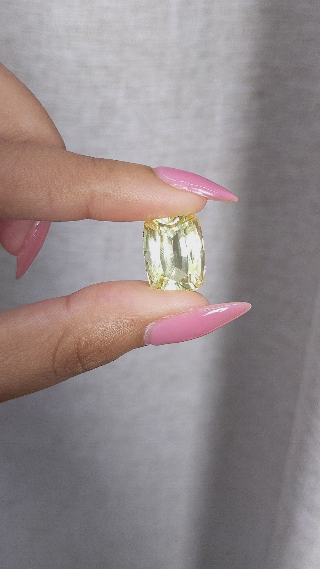 12.73 Ct. Beryl from Madagascar Size Video