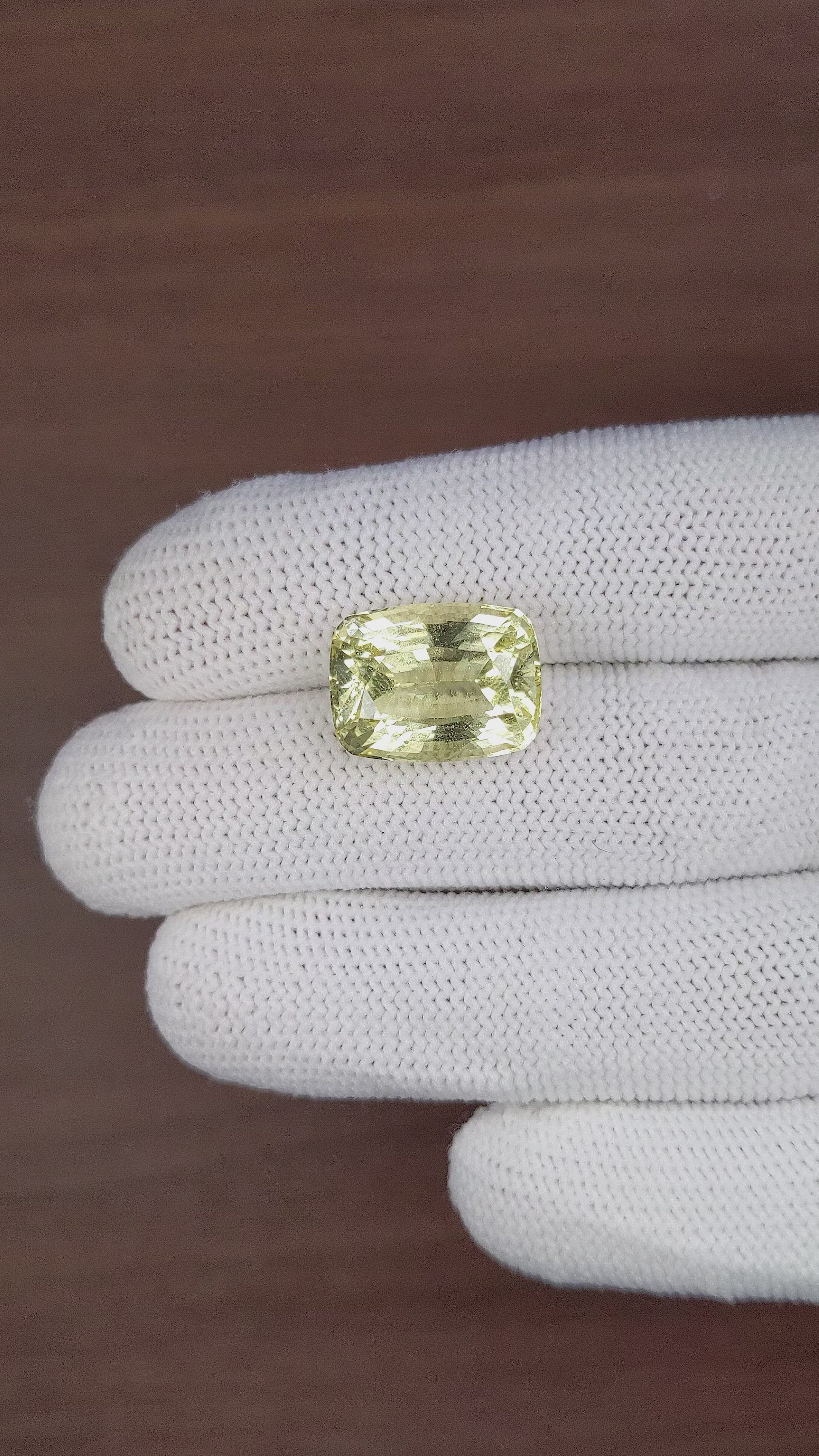 12.73 Ct. Beryl from Madagascar Size Video