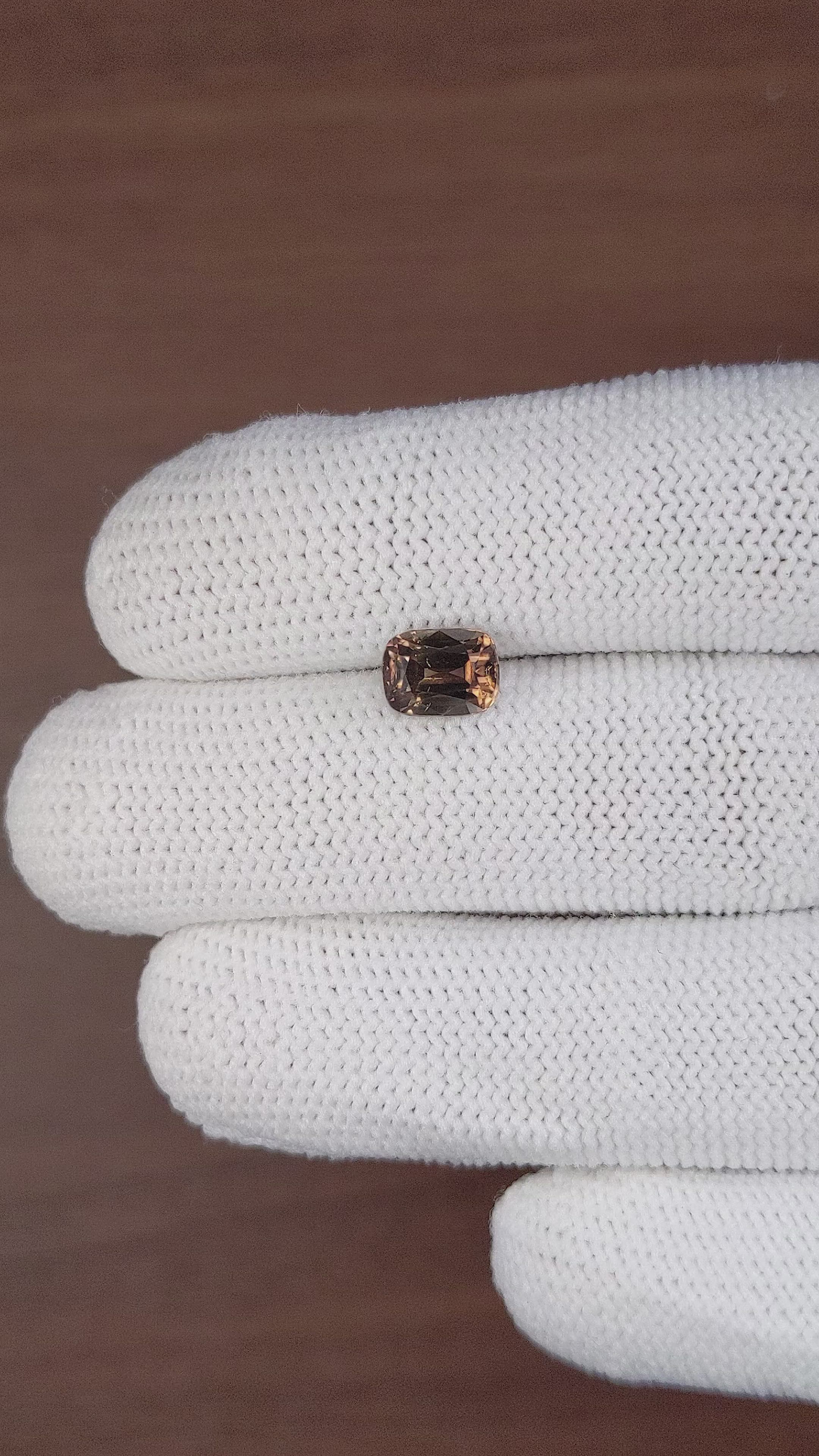 2.56 Ct. Zircon from Madagascar Size Video