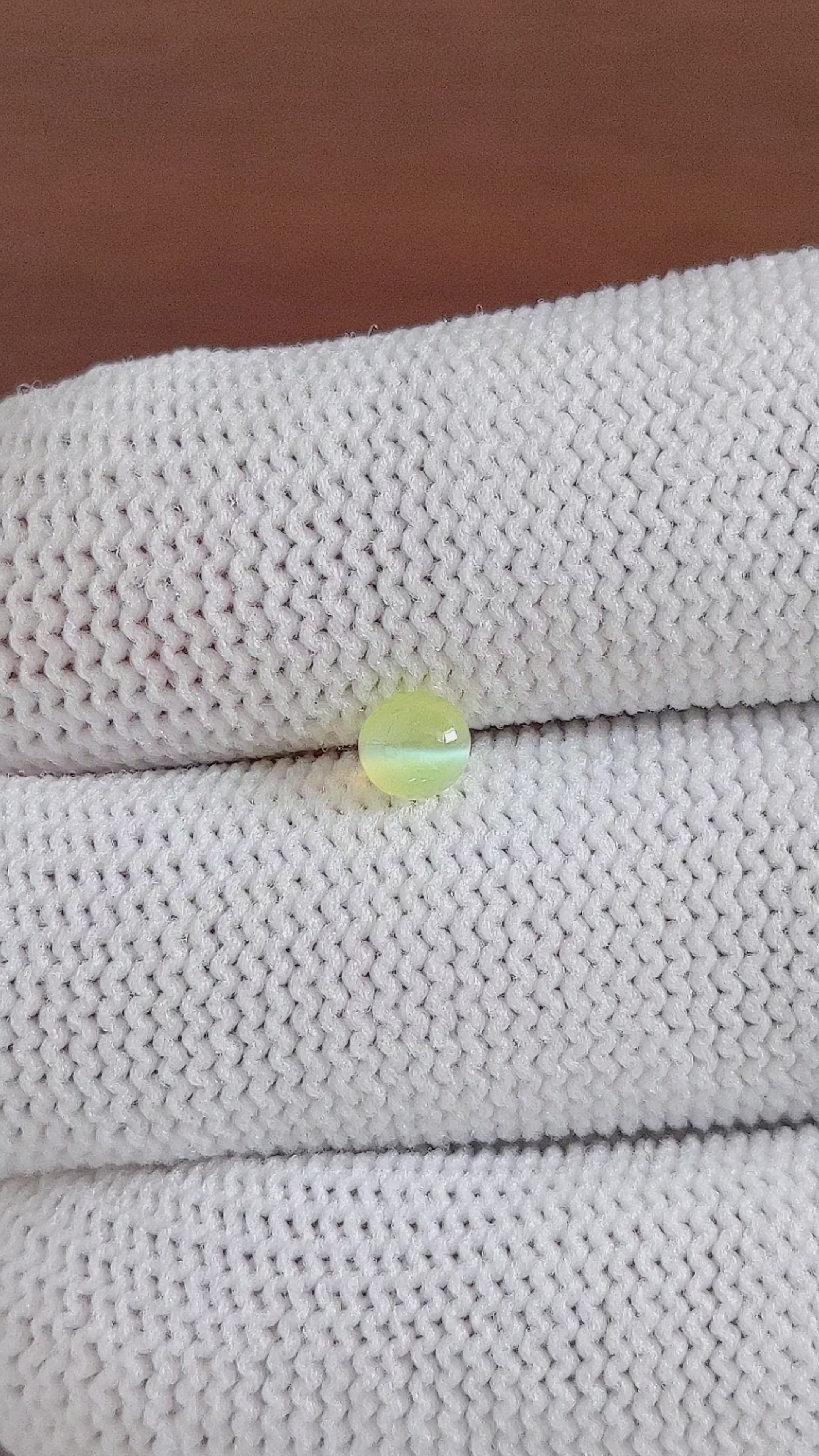 0.71 Ct. Cabochon Chrysoberyl from Tanzania Size Video